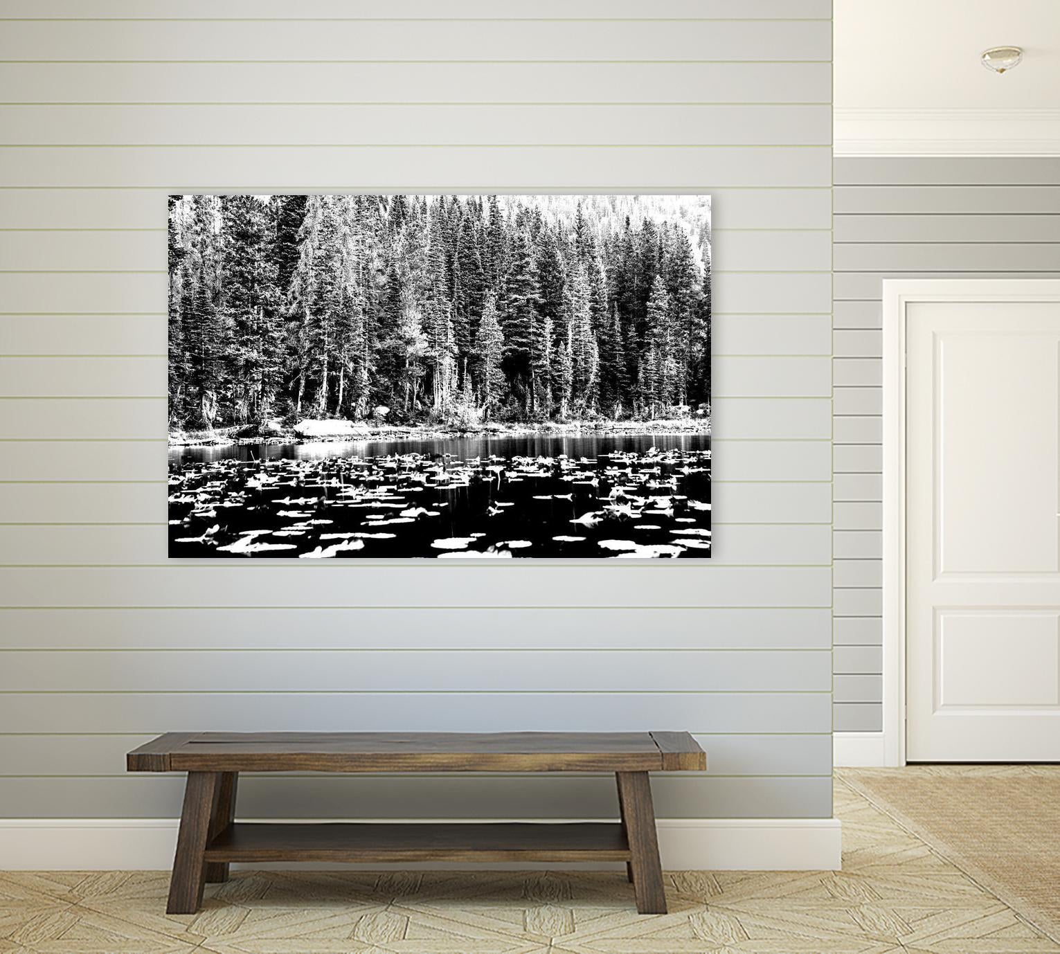 Green Dreams by Aaron Matheson on GIANT ART - white landscape