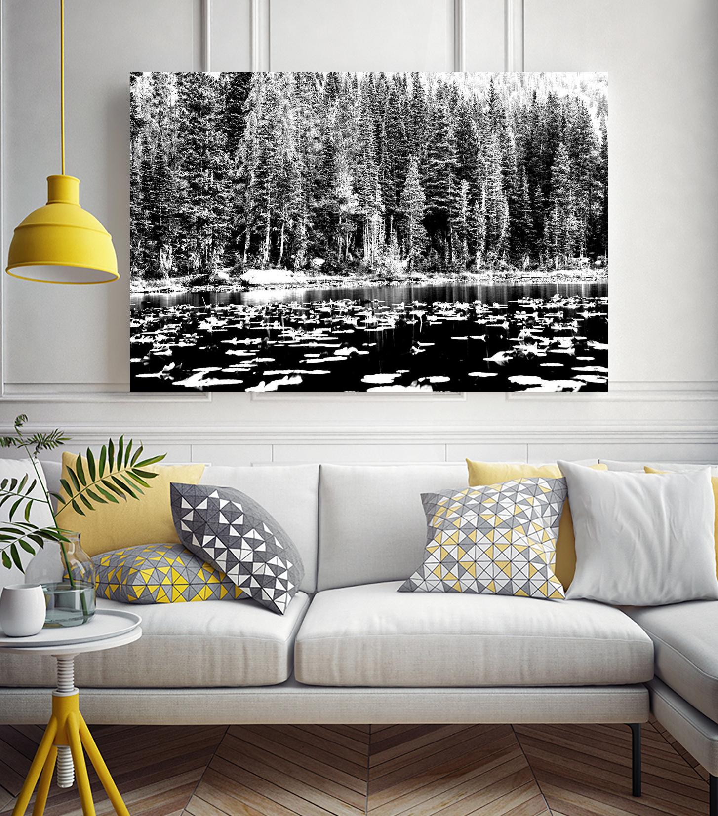 Green Dreams by Aaron Matheson on GIANT ART - white landscape