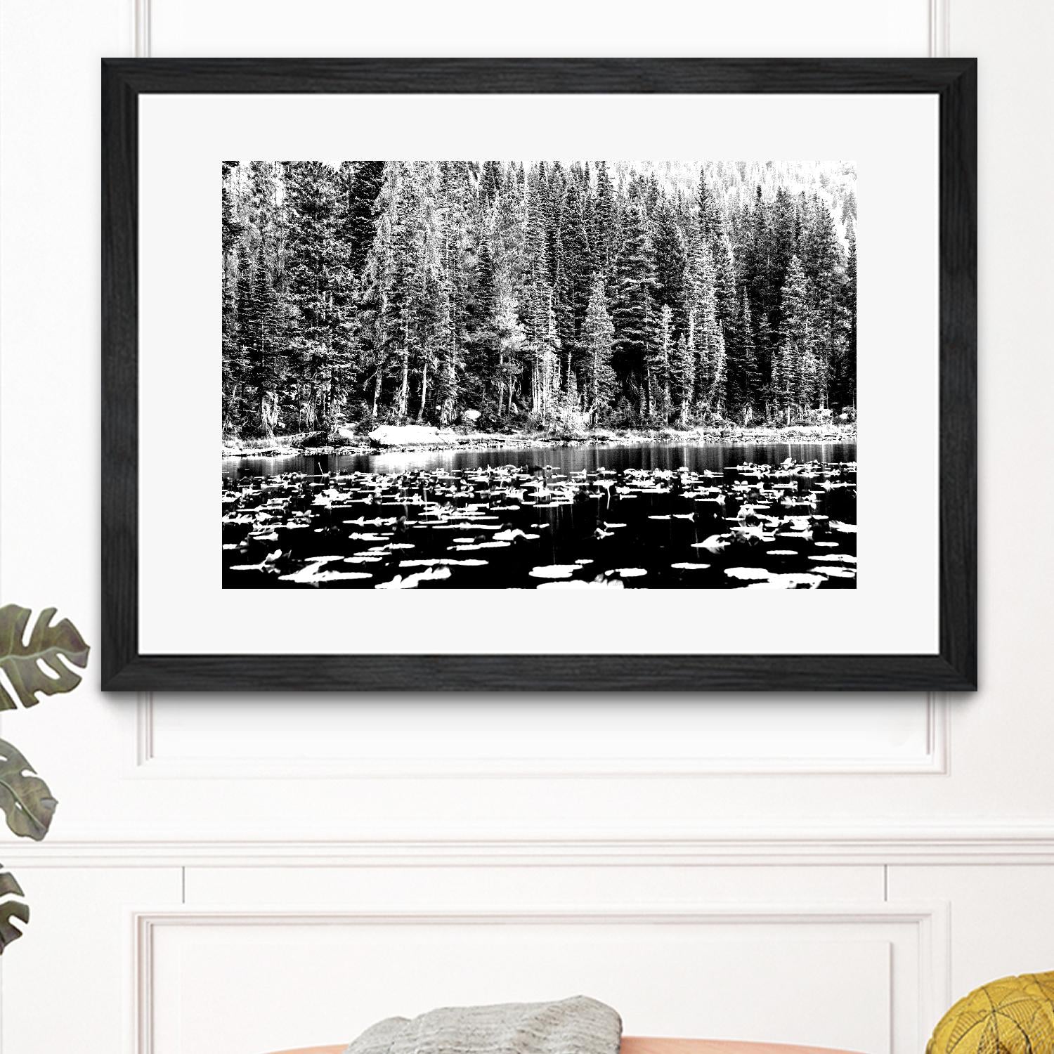 Green Dreams by Aaron Matheson on GIANT ART - white landscape