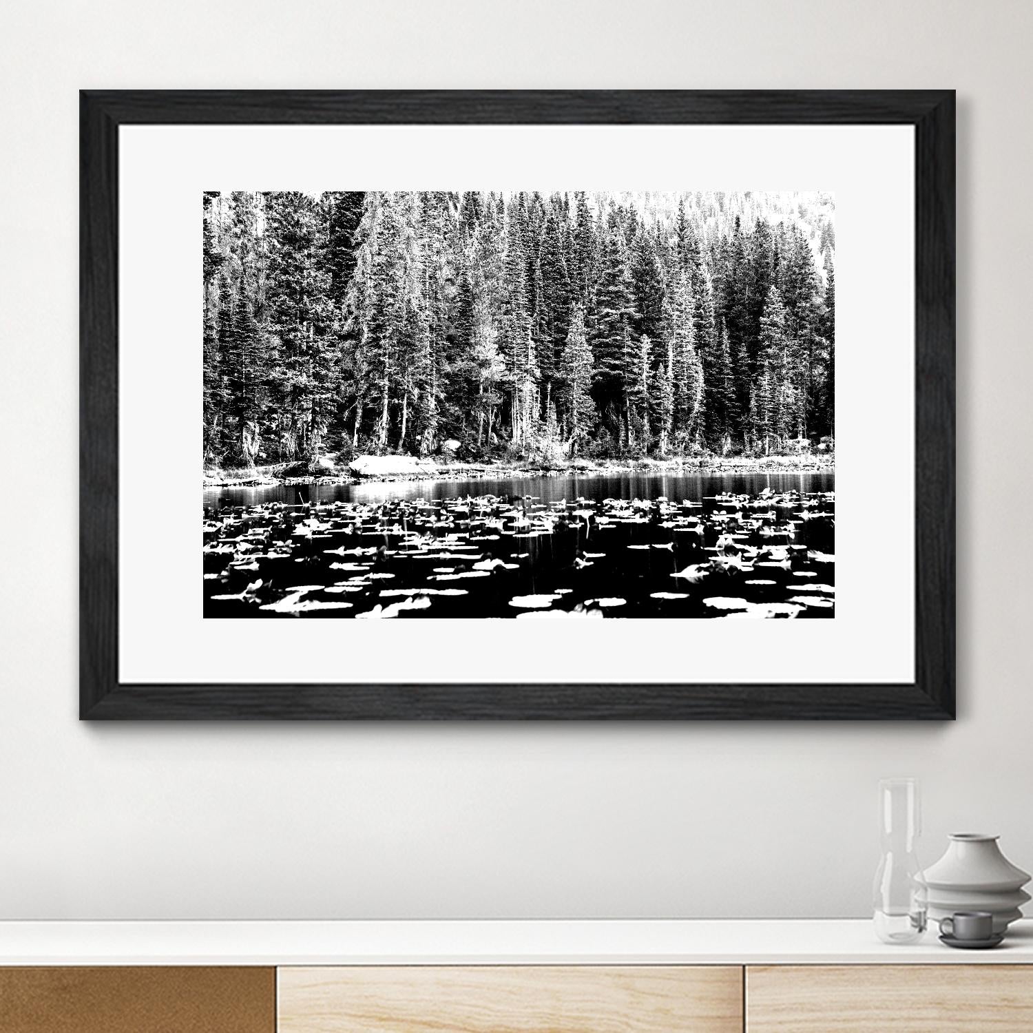 Green Dreams by Aaron Matheson on GIANT ART - white landscape