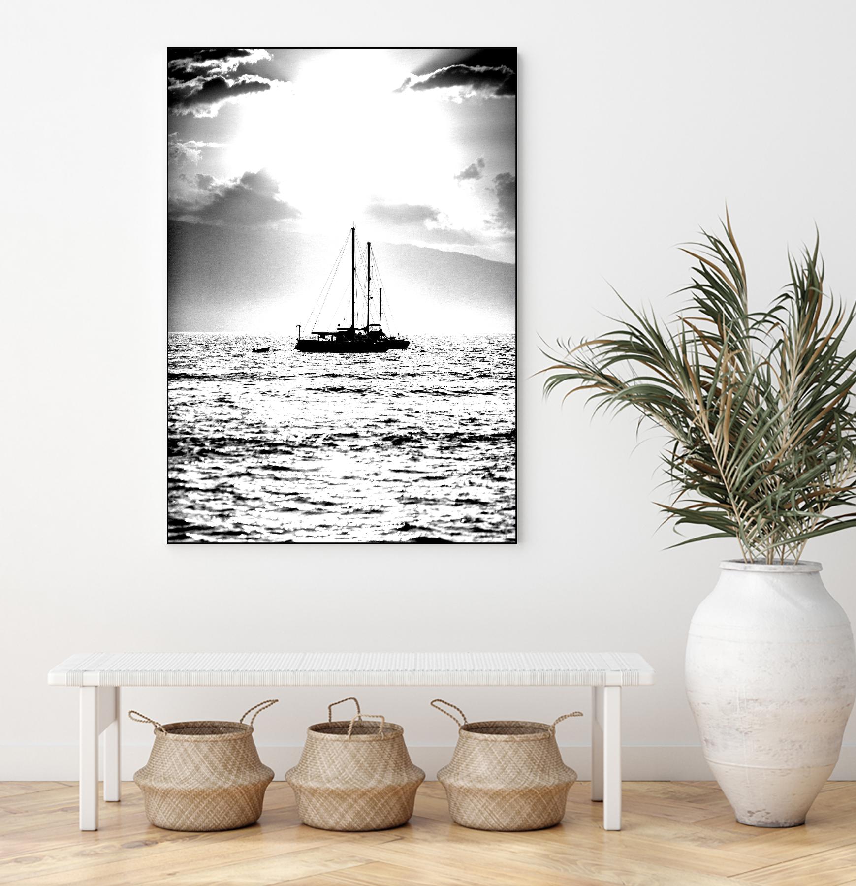Waiting for the Wind by Aaron Matheson on GIANT ART - white nautical