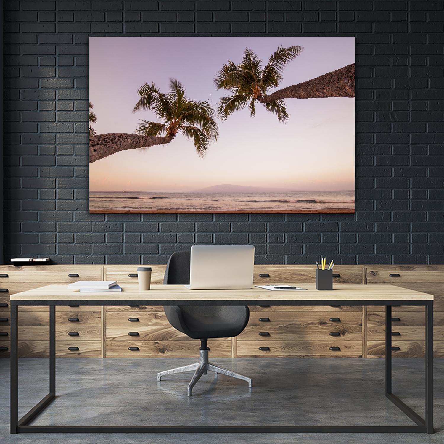 Beauty Times Two by Aaron Matheson on GIANT ART - purple tropical