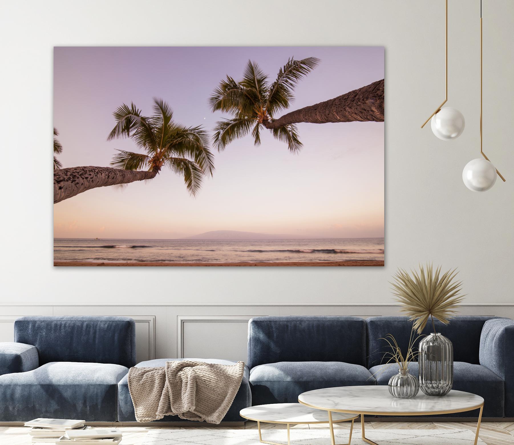 Beauty Times Two by Aaron Matheson on GIANT ART - purple tropical