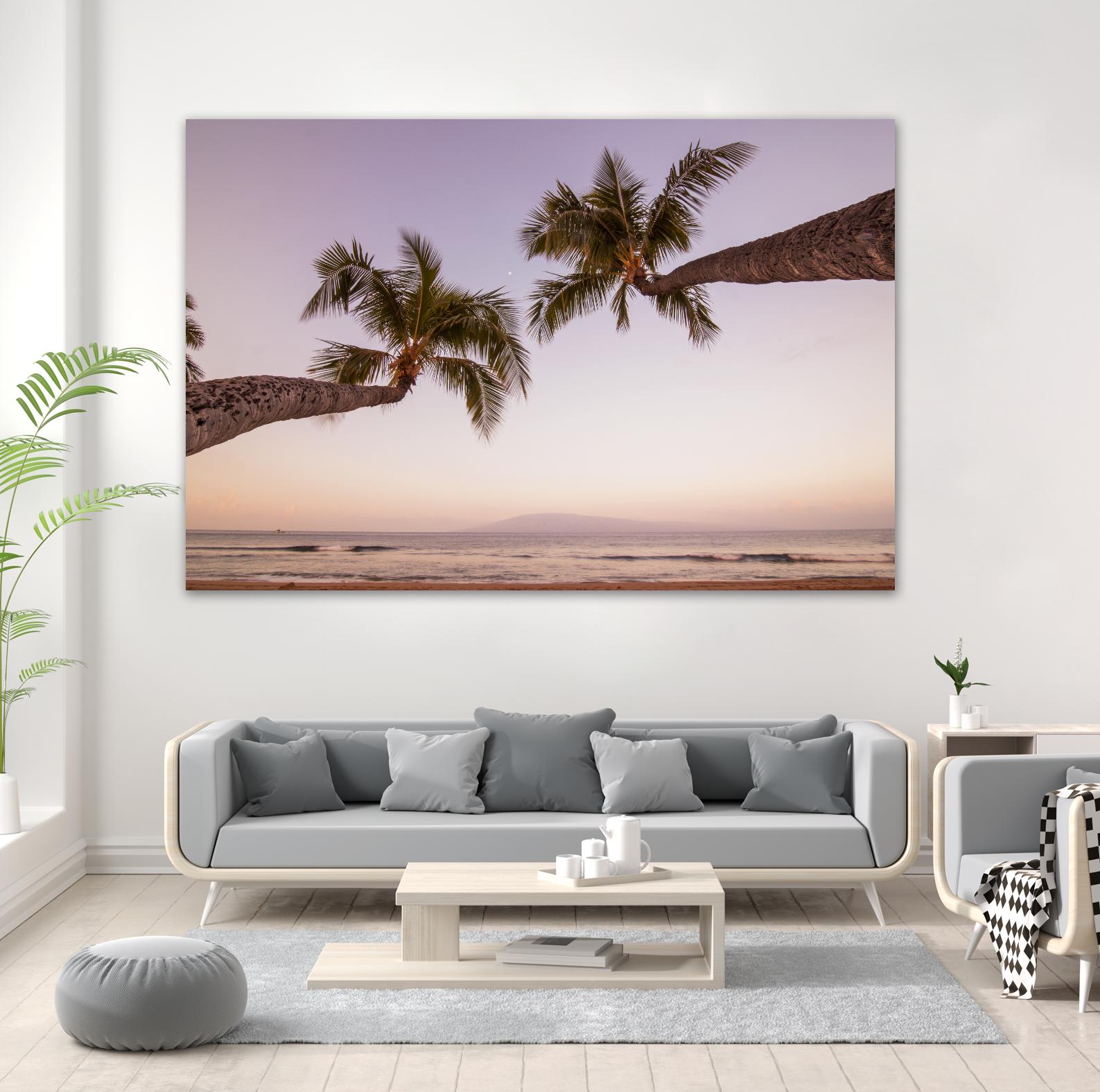 Beauty Times Two by Aaron Matheson on GIANT ART - purple tropical