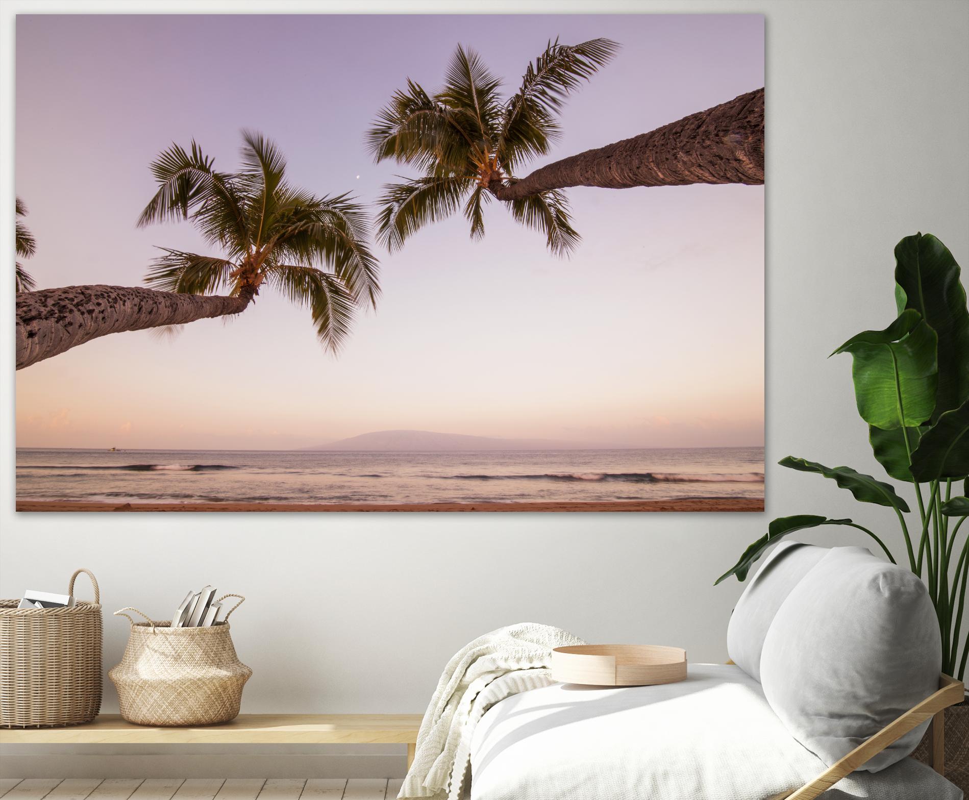 Beauty Times Two by Aaron Matheson on GIANT ART - purple tropical