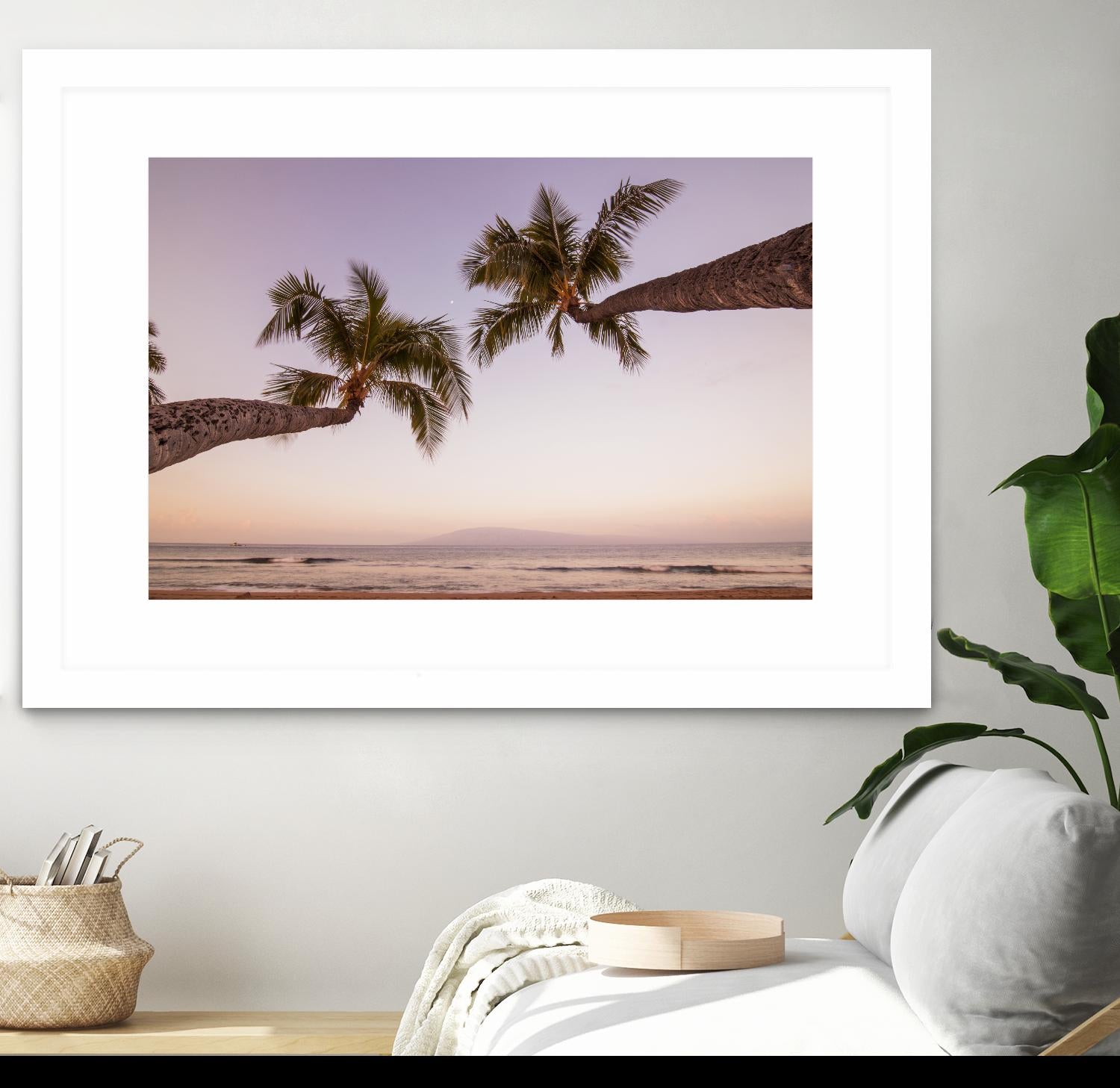 Beauty Times Two by Aaron Matheson on GIANT ART - purple tropical