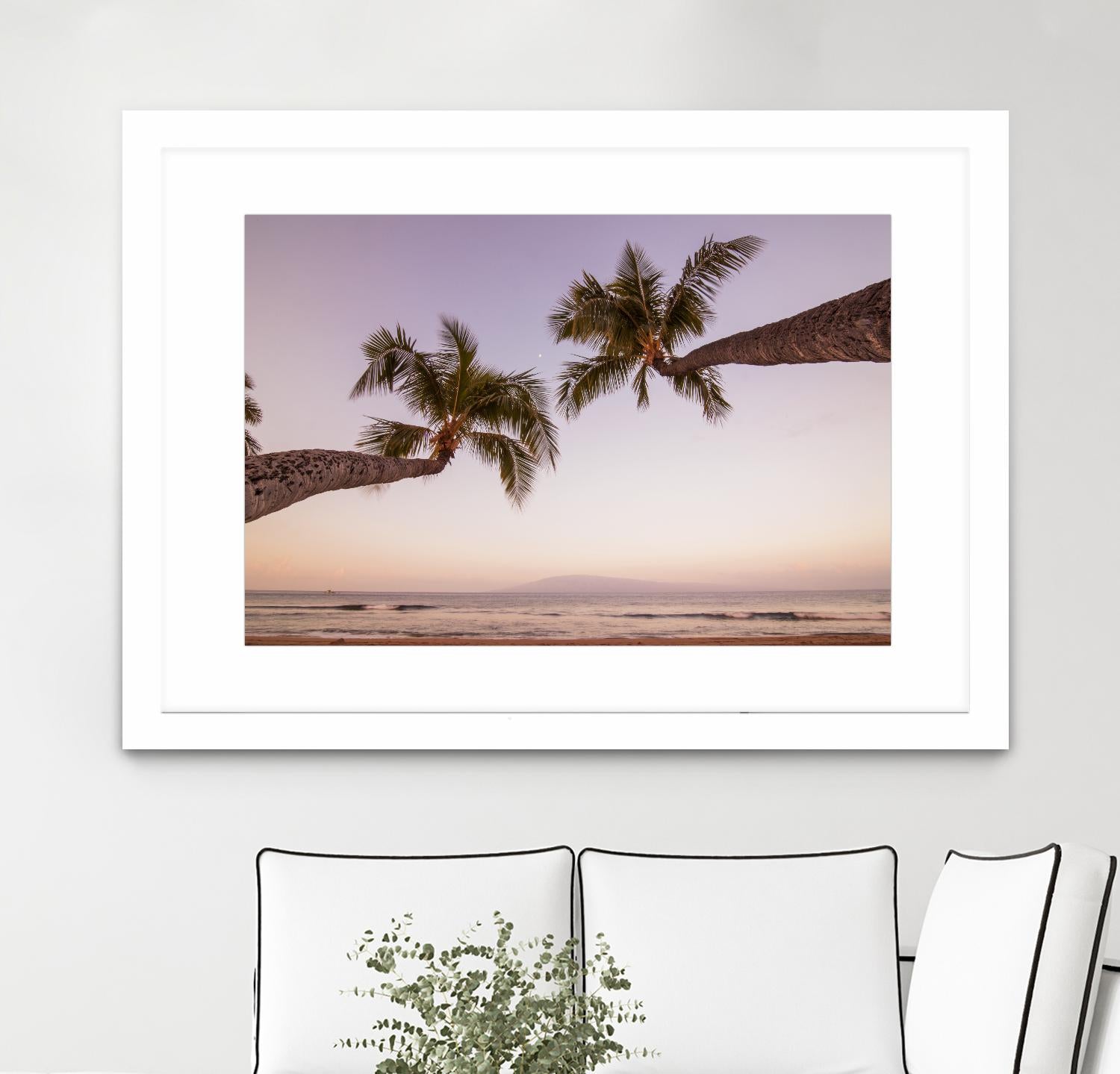 Beauty Times Two by Aaron Matheson on GIANT ART - purple tropical