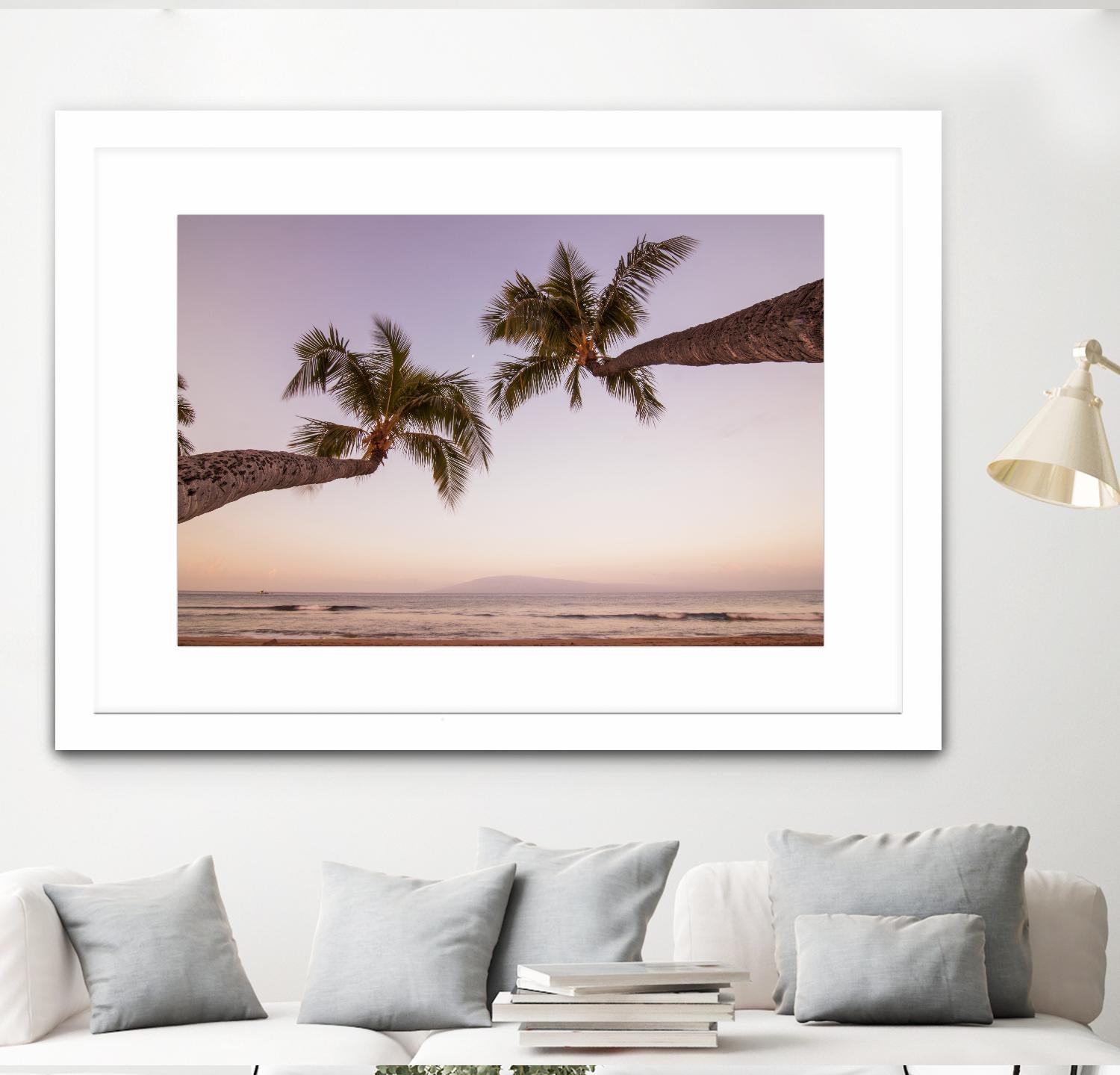 Beauty Times Two by Aaron Matheson on GIANT ART - purple tropical