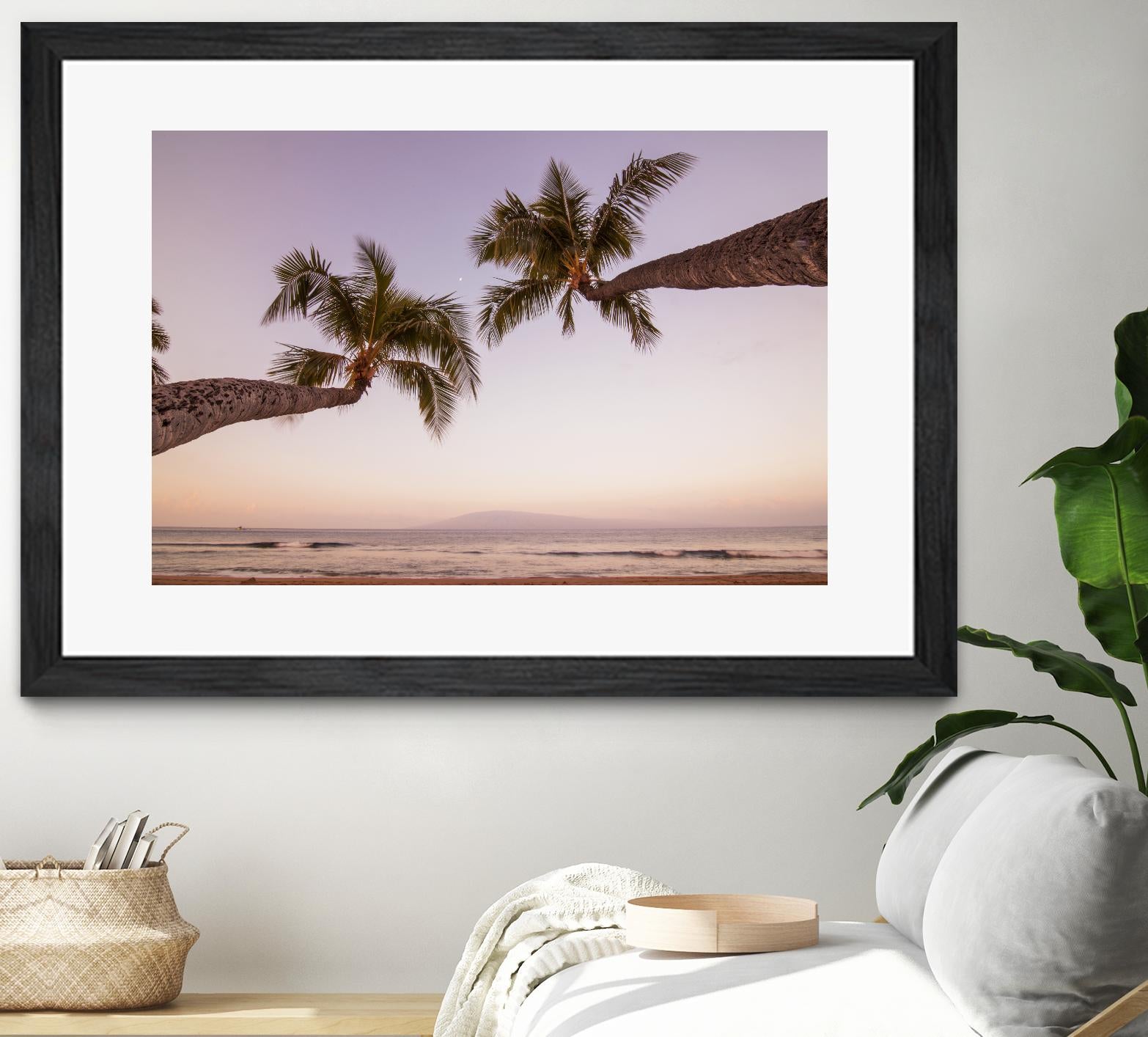 Beauty Times Two by Aaron Matheson on GIANT ART - purple tropical