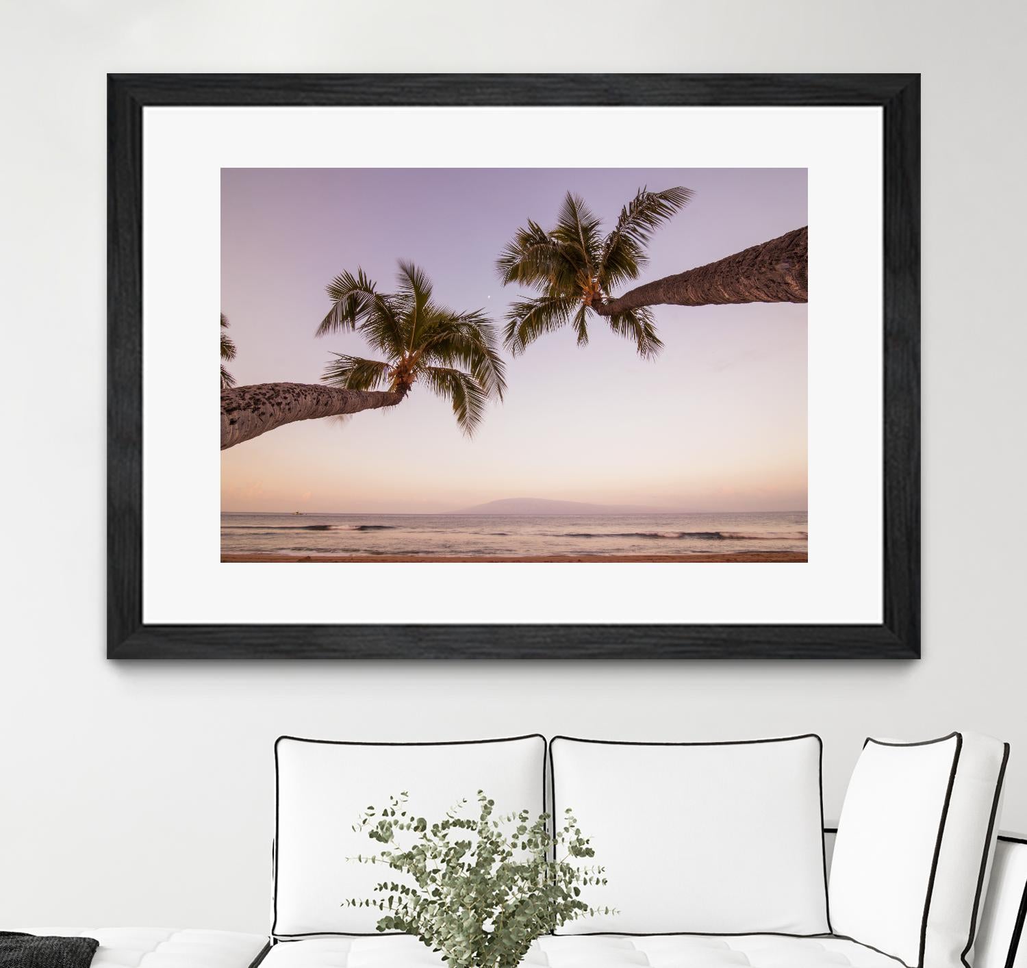 Beauty Times Two by Aaron Matheson on GIANT ART - purple tropical