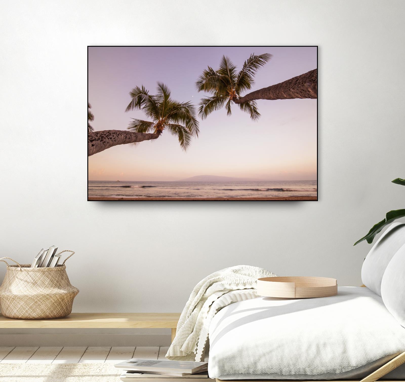 Beauty Times Two by Aaron Matheson on GIANT ART - purple tropical