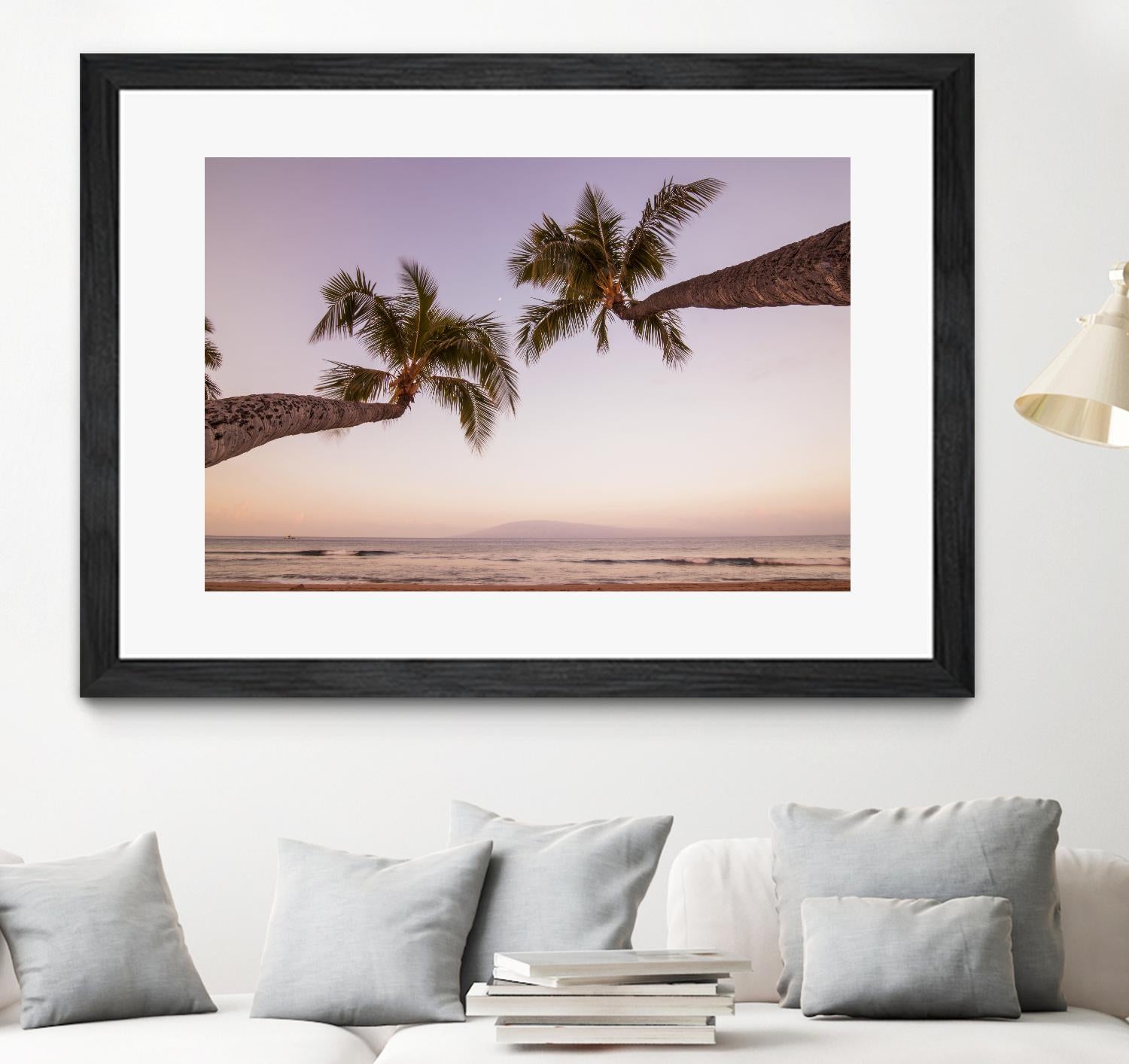 Beauty Times Two by Aaron Matheson on GIANT ART - purple tropical