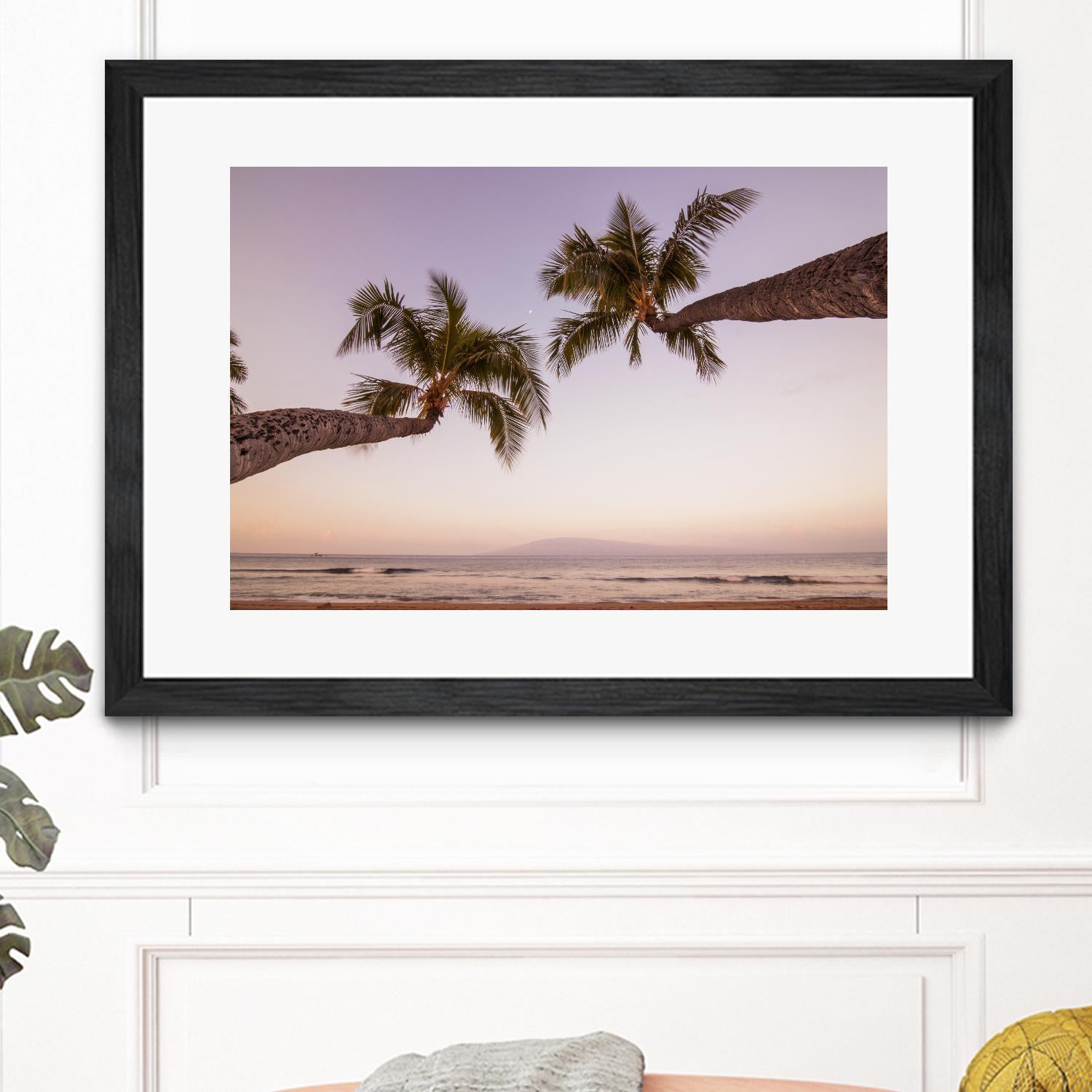 Beauty Times Two by Aaron Matheson on GIANT ART - purple tropical