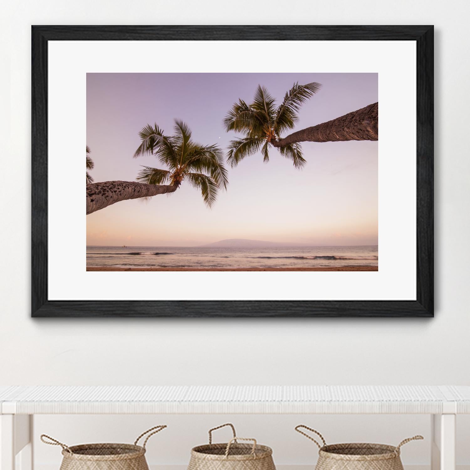 Beauty Times Two by Aaron Matheson on GIANT ART - purple tropical