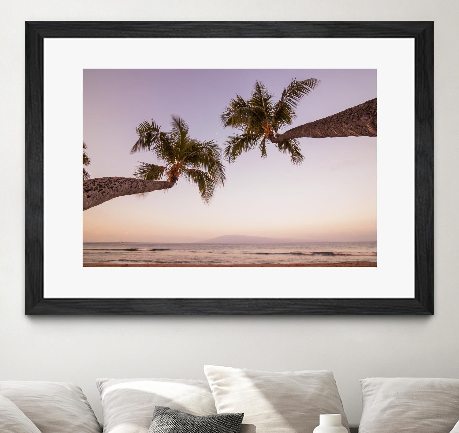 Beauty Times Two by Aaron Matheson on GIANT ART - purple tropical