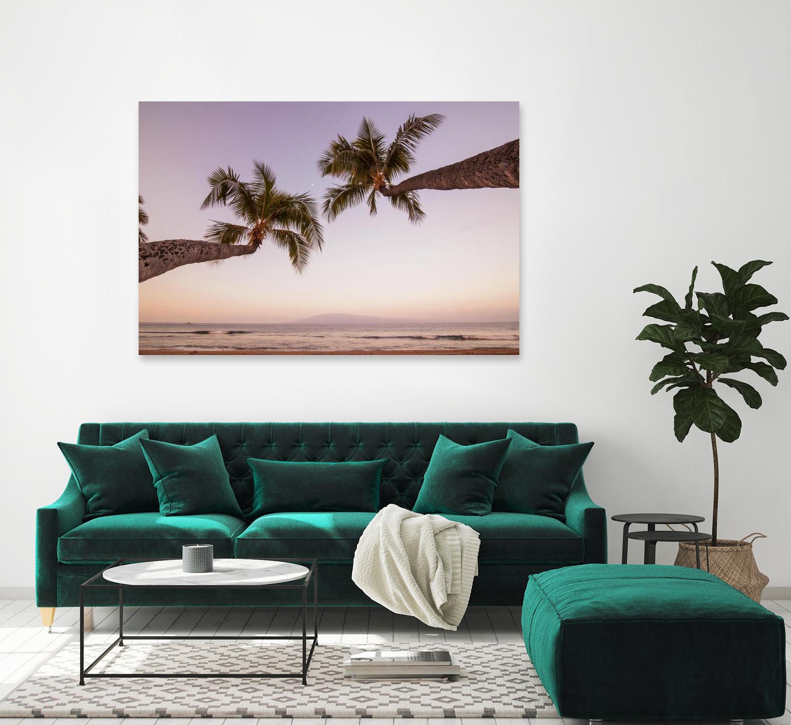 Beauty Times Two by Aaron Matheson on GIANT ART - purple tropical