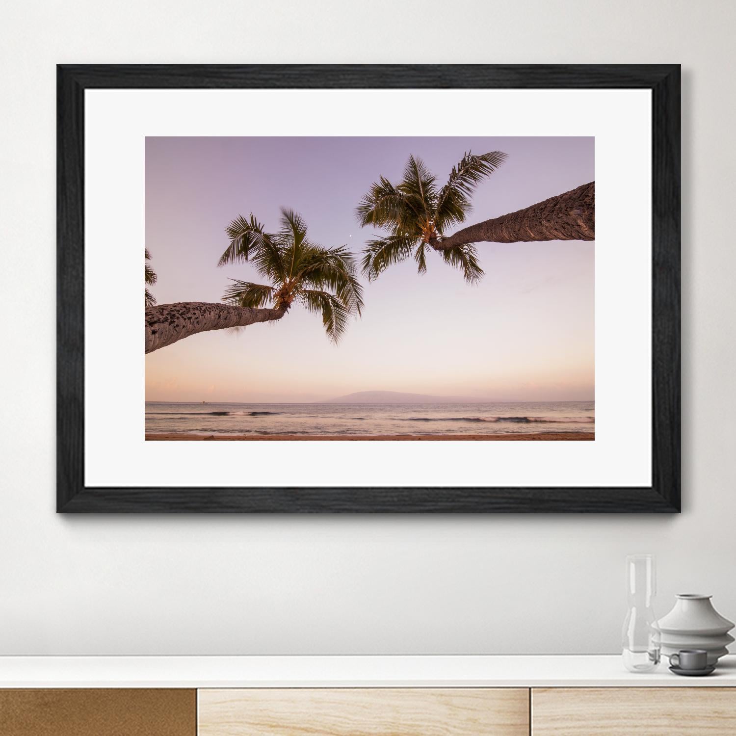 Beauty Times Two by Aaron Matheson on GIANT ART - purple tropical