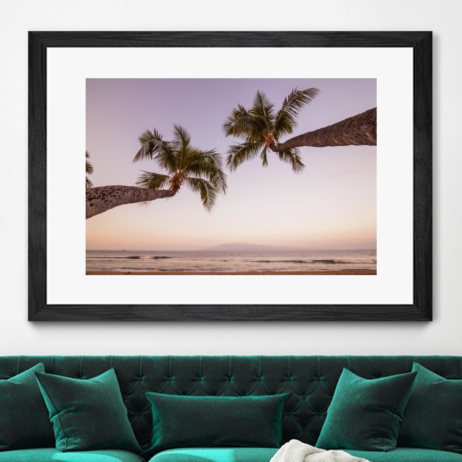 Beauty Times Two by Aaron Matheson on GIANT ART - purple tropical