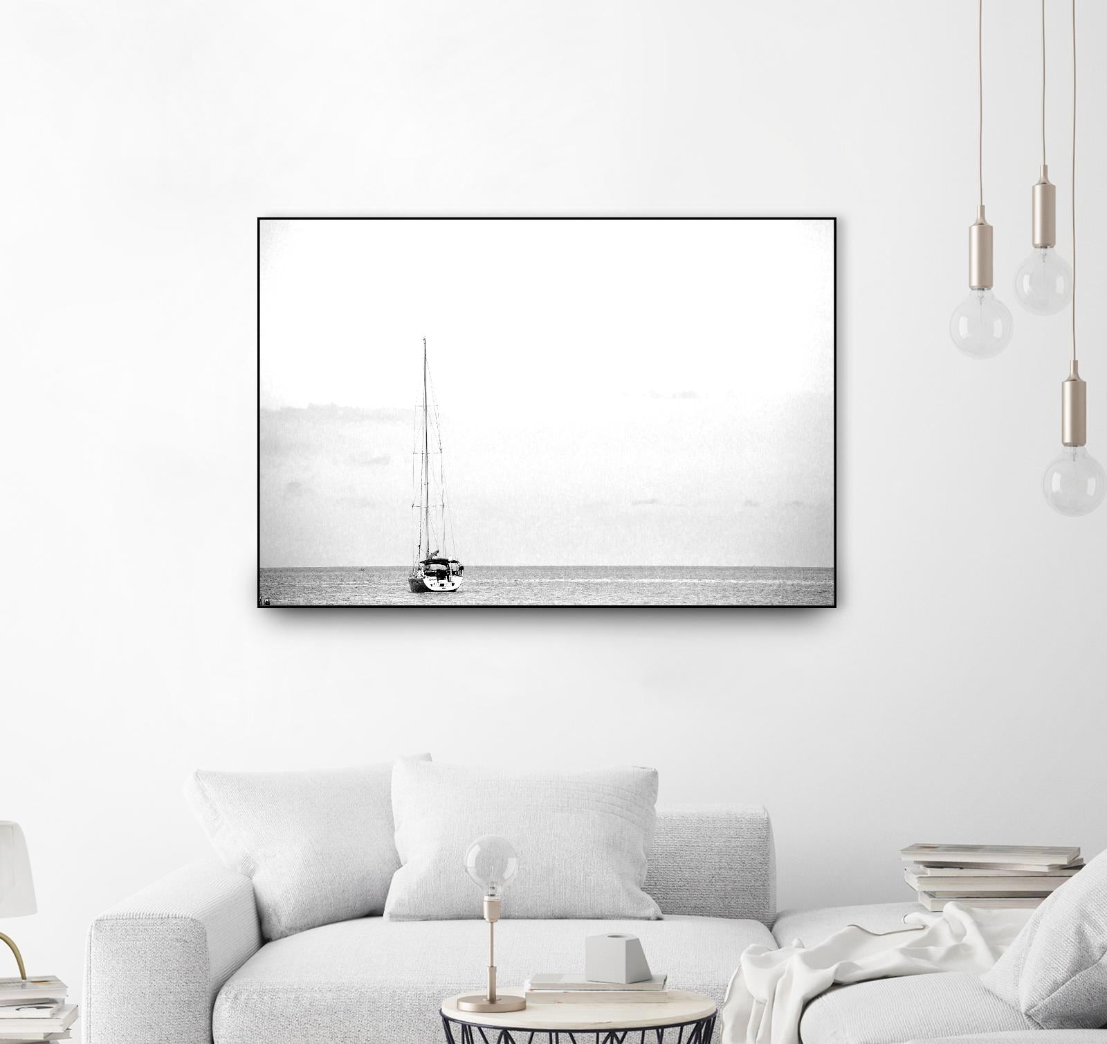 Silent Water by Aaron Matheson on GIANT ART - white nautical