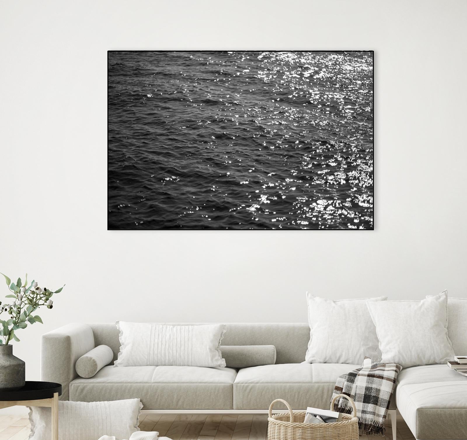 Steel Gray by Aaron Matheson on GIANT ART - white sea scene
