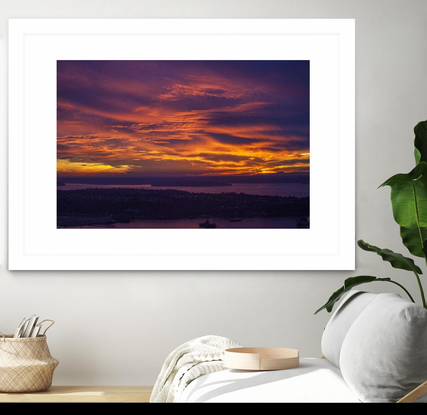 Ameythest Views by Aaron Matheson on GIANT ART - orange landscape