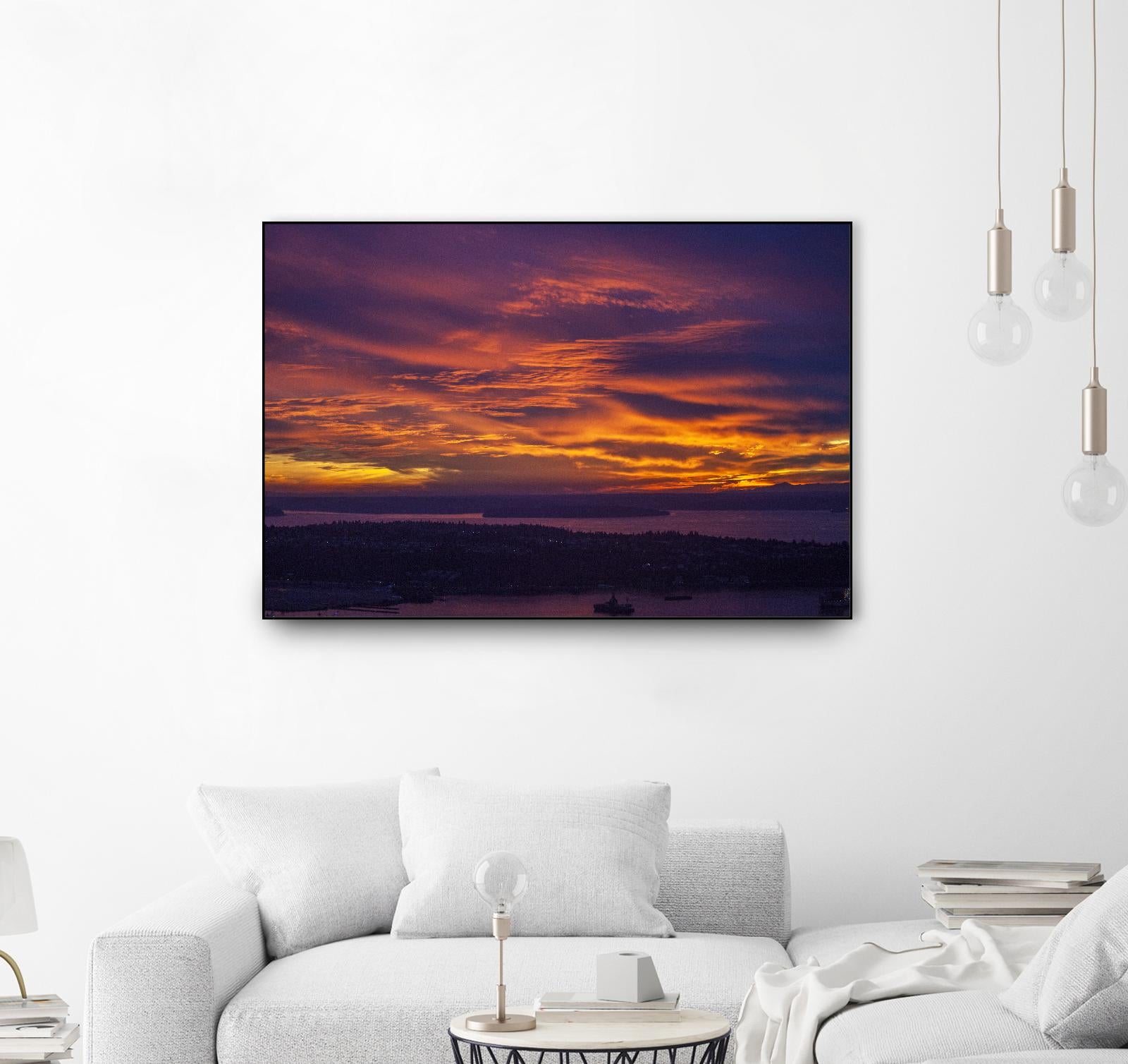 Ameythest Views by Aaron Matheson on GIANT ART - orange landscape