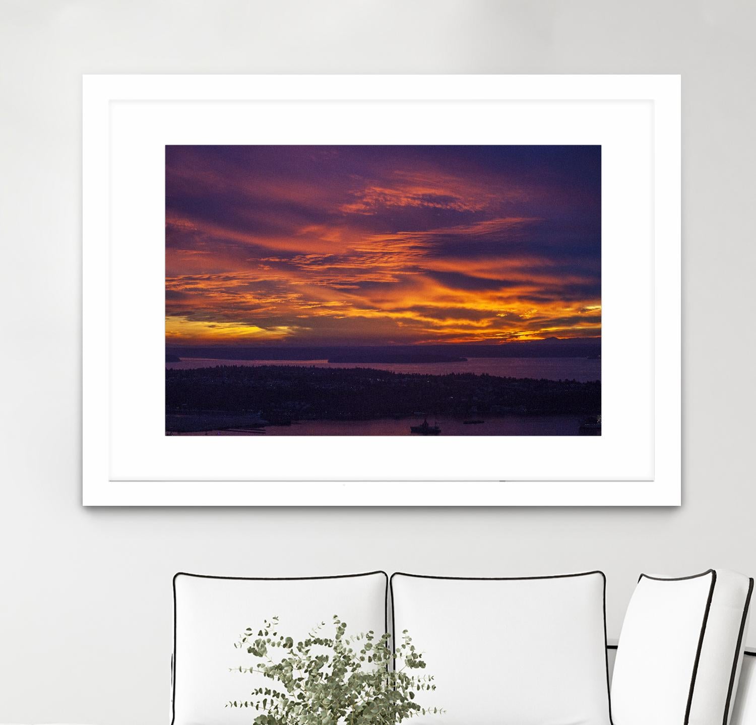 Ameythest Views by Aaron Matheson on GIANT ART - orange landscape