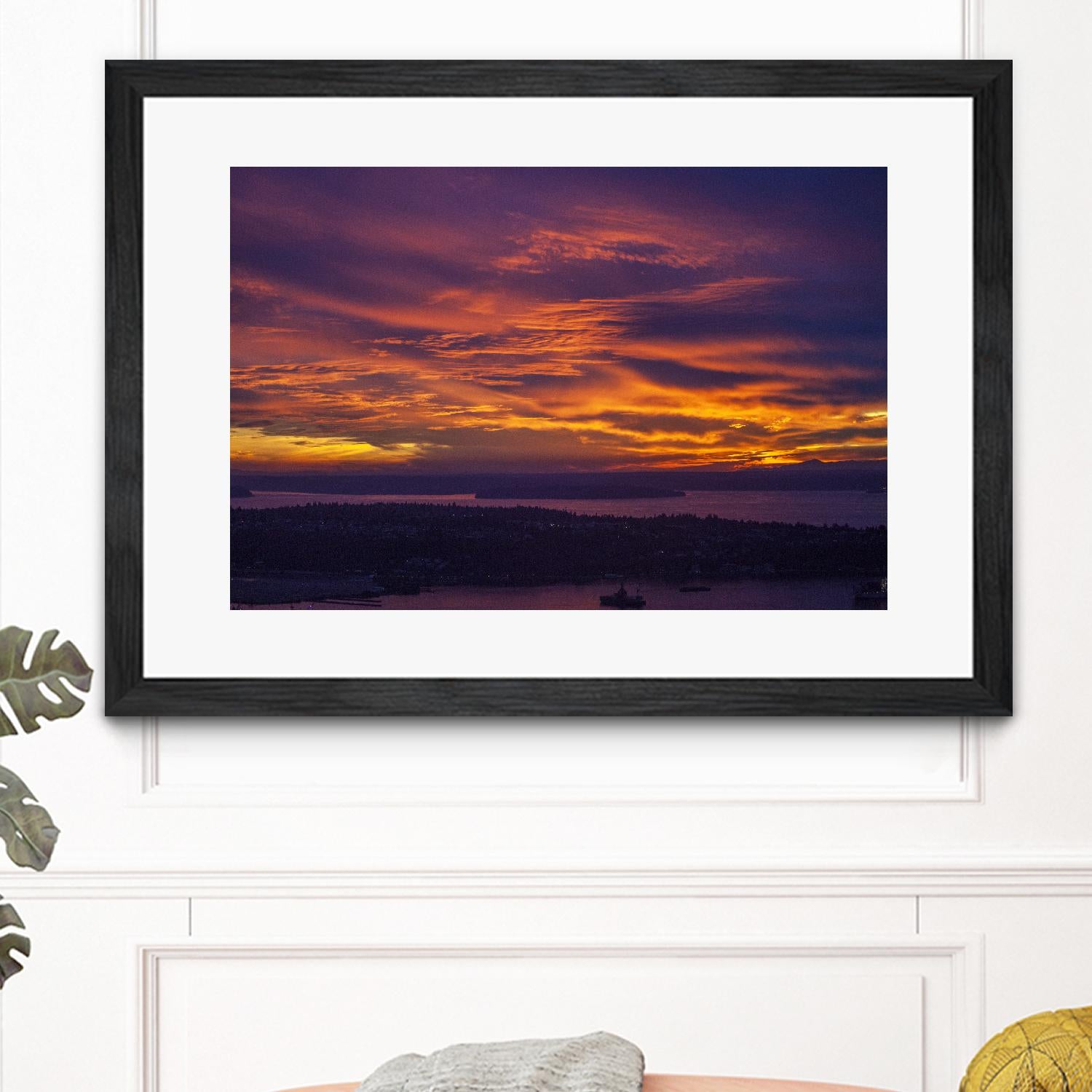 Ameythest Views by Aaron Matheson on GIANT ART - orange landscape