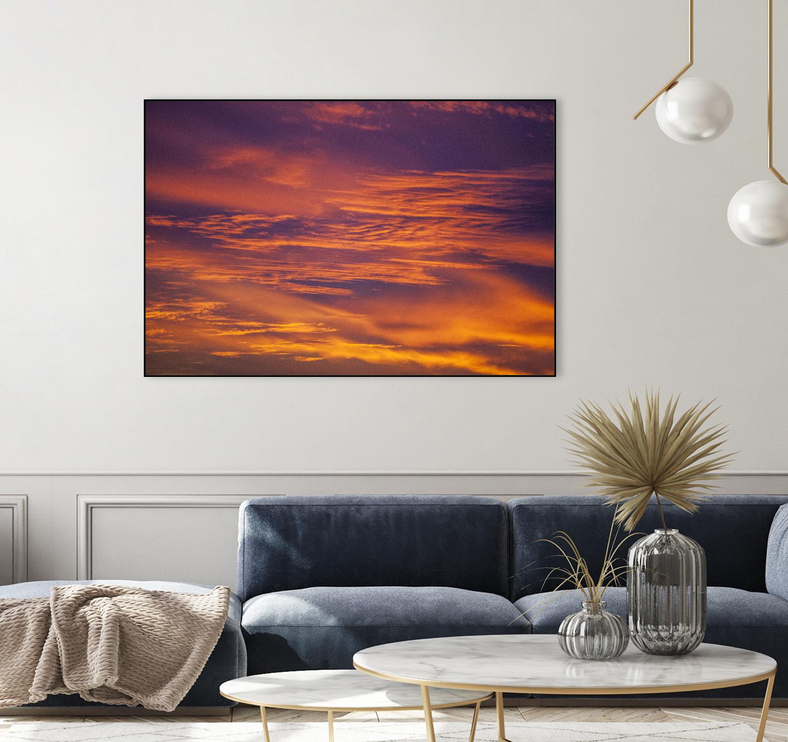 Sailor's Delight by Aaron Matheson on GIANT ART - orange landscape