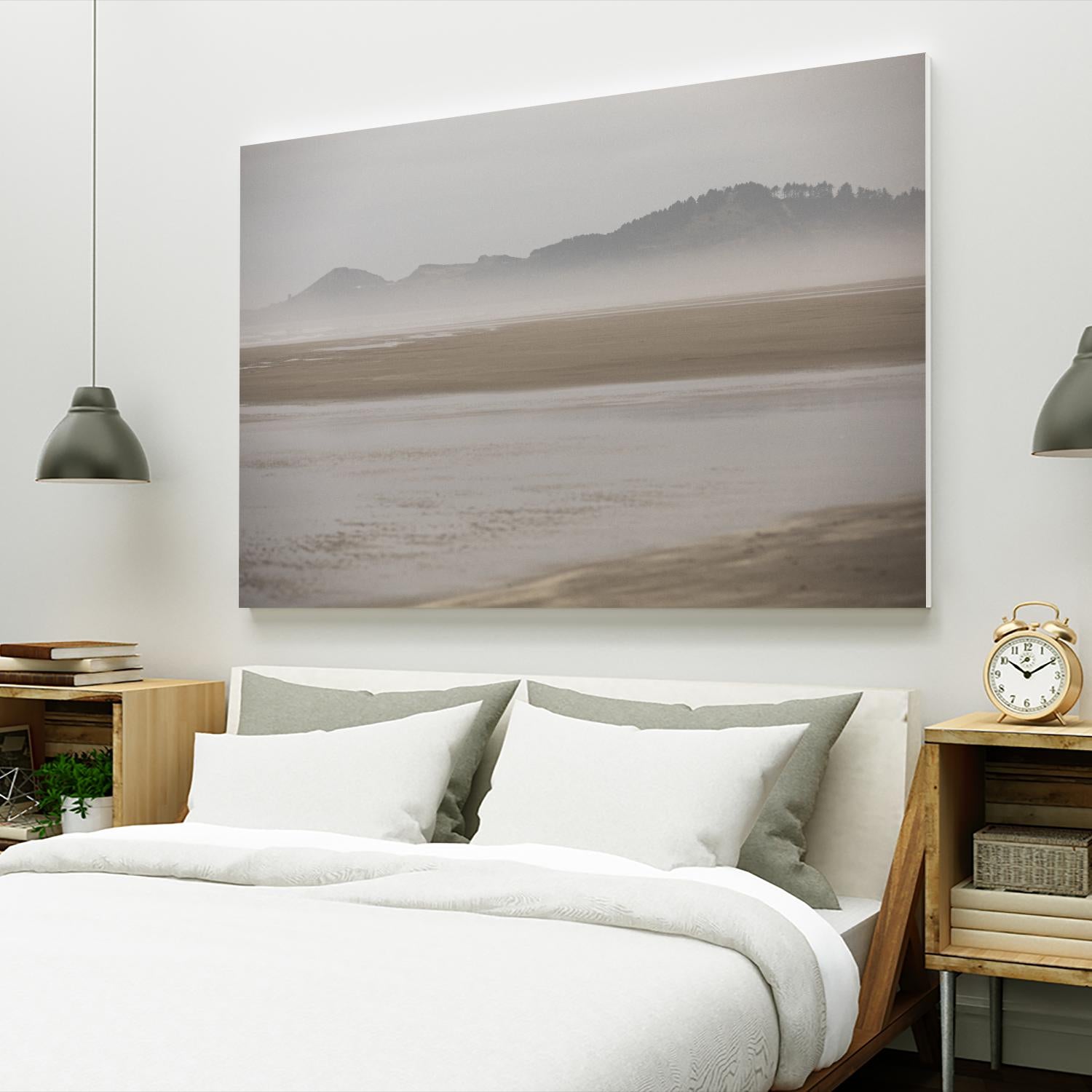 Coastal Mist by Aaron Matheson on GIANT ART - whites & creams coastal