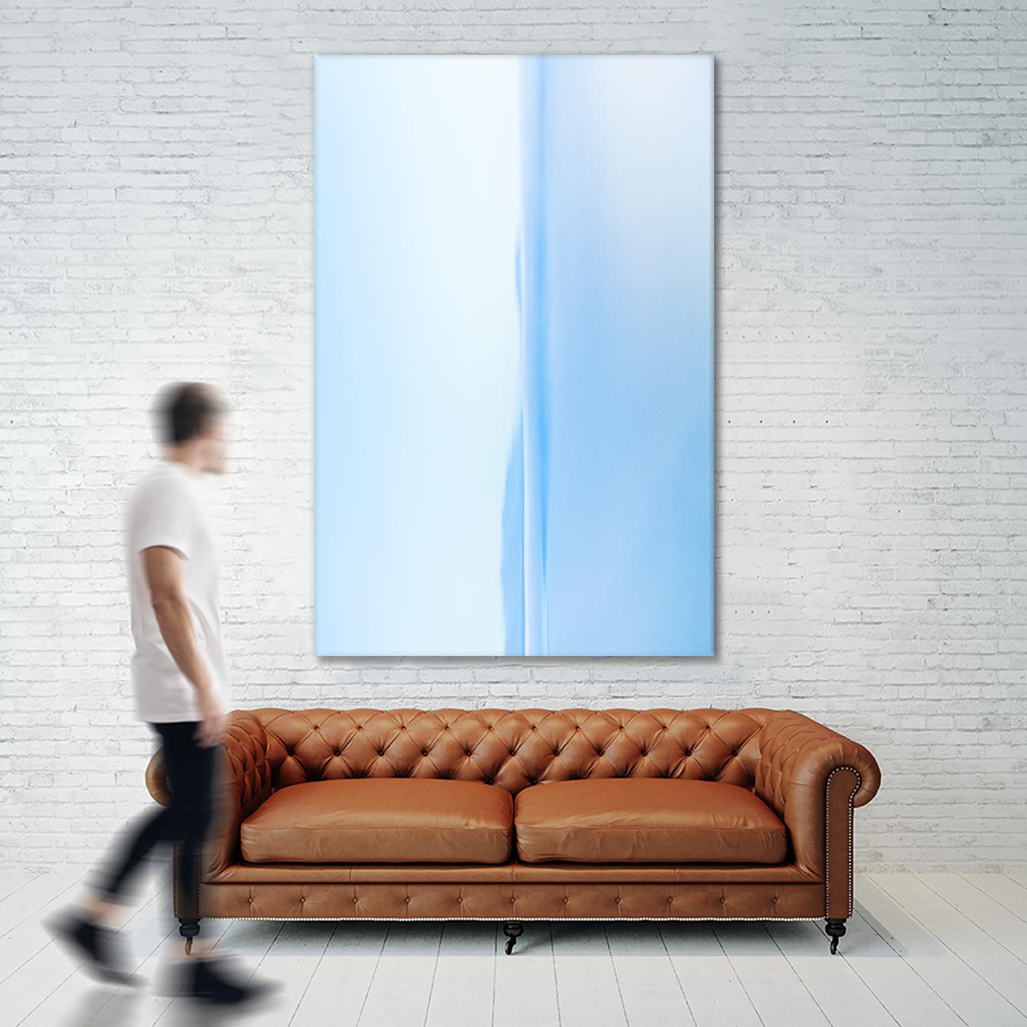 Daydreaming in Blue by Melissa McClain on GIANT ART - blue abstract