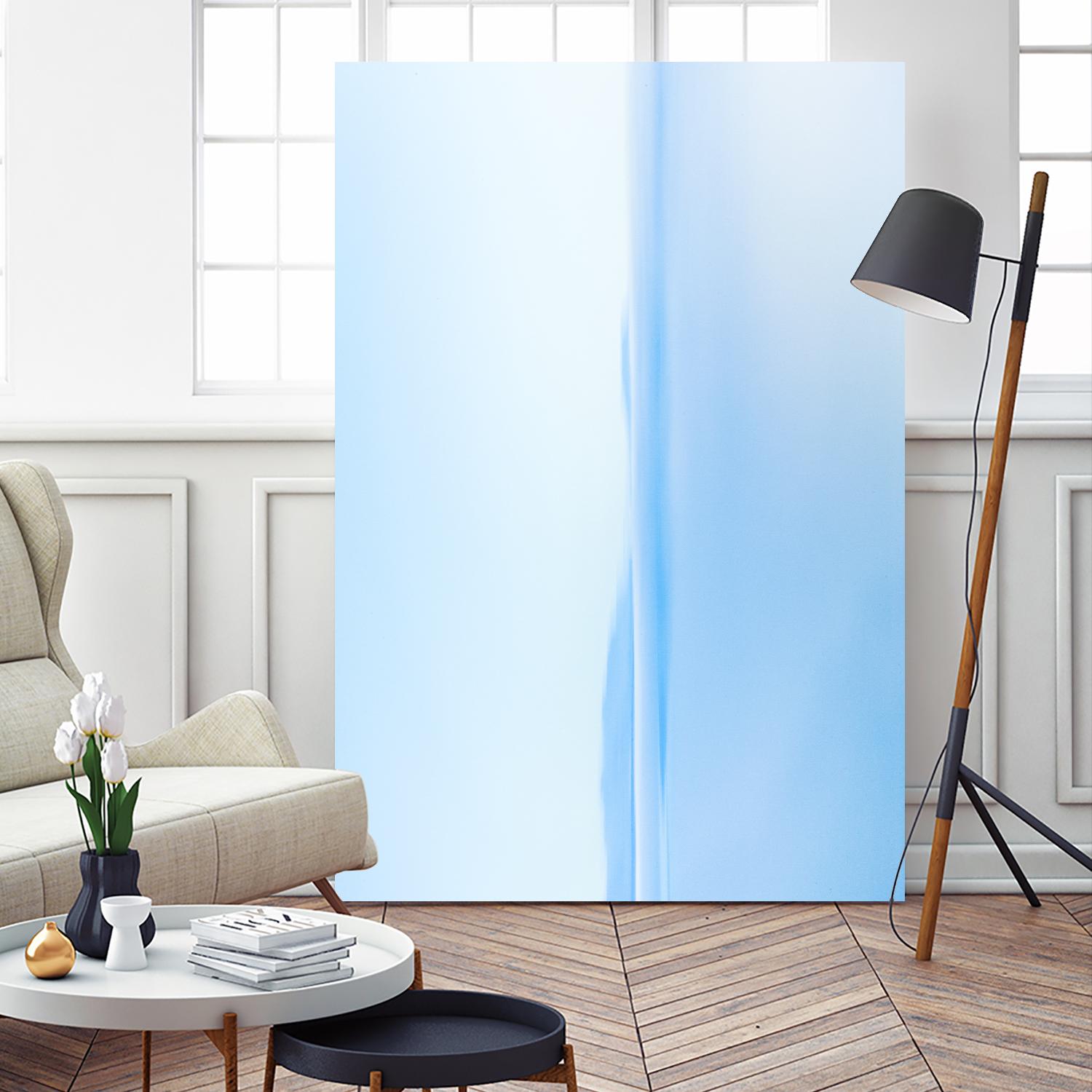 Daydreaming in Blue by Melissa McClain on GIANT ART - blue abstract