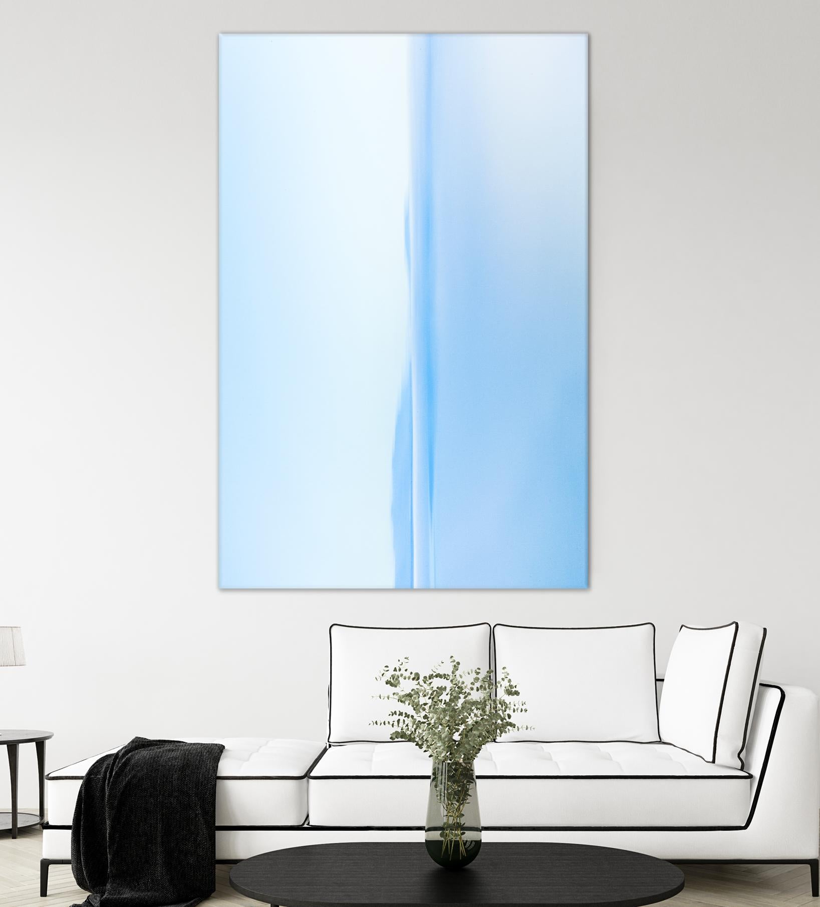 Daydreaming in Blue by Melissa McClain on GIANT ART - blue abstract