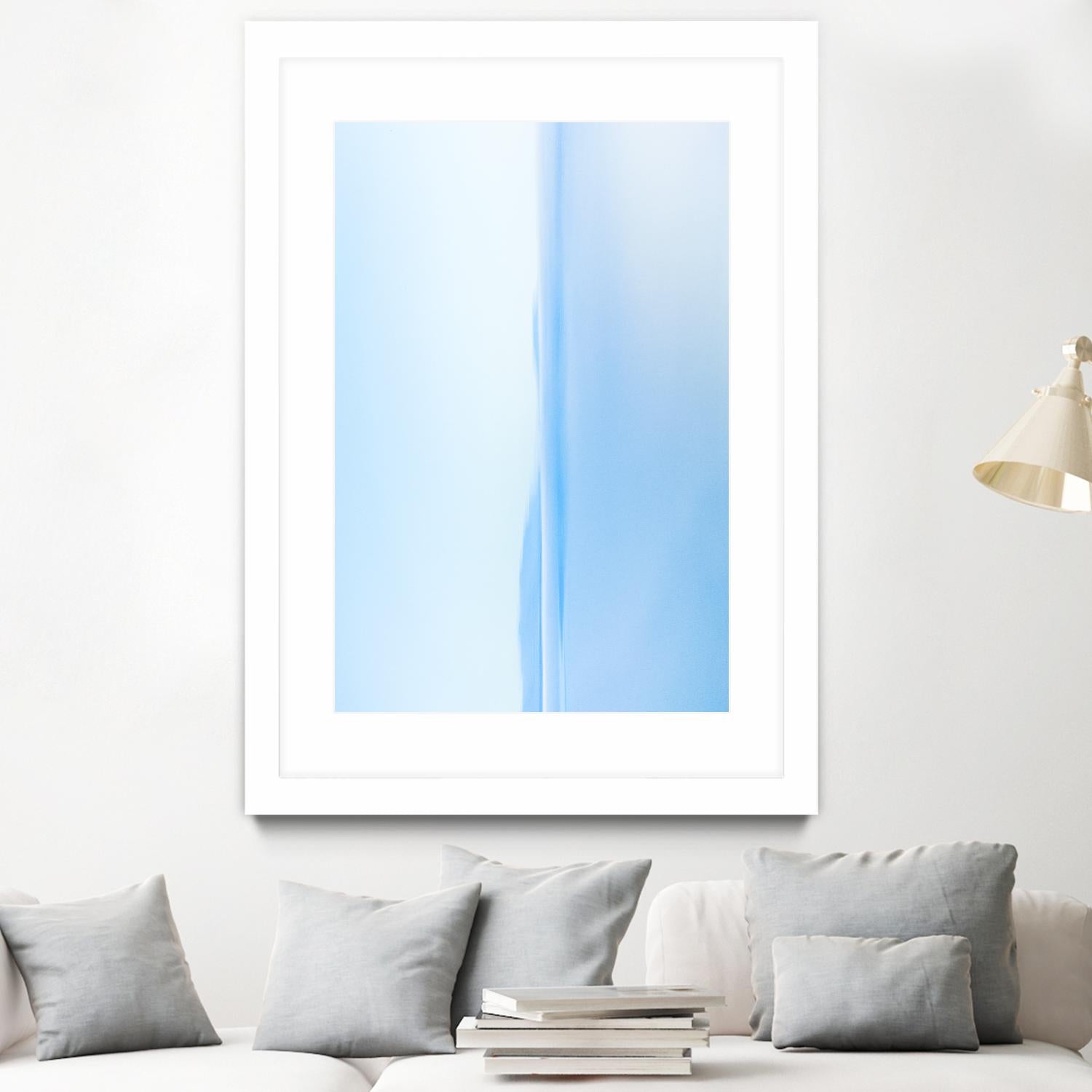 Daydreaming in Blue by Melissa McClain on GIANT ART - blue abstract