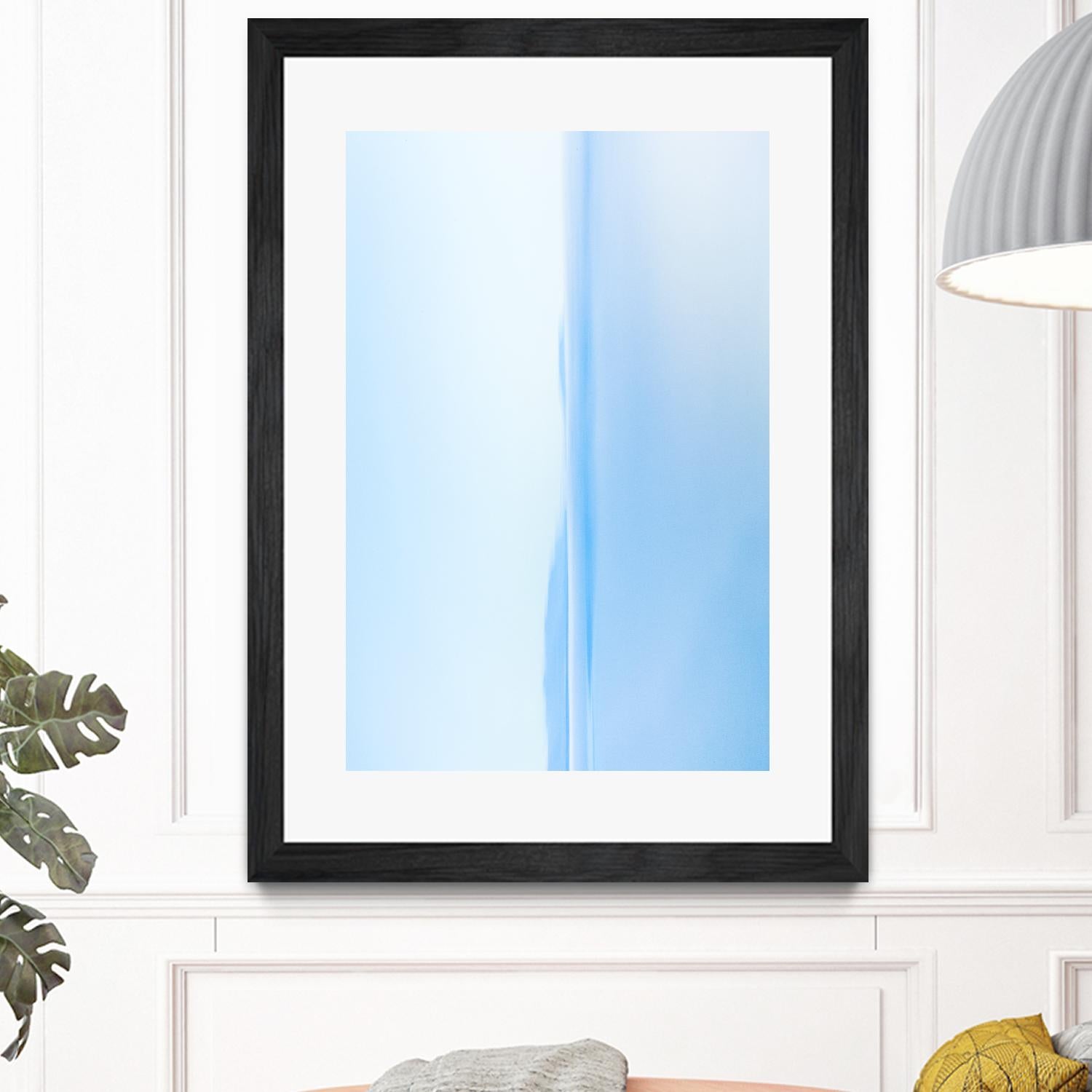 Daydreaming in Blue by Melissa McClain on GIANT ART - blue abstract
