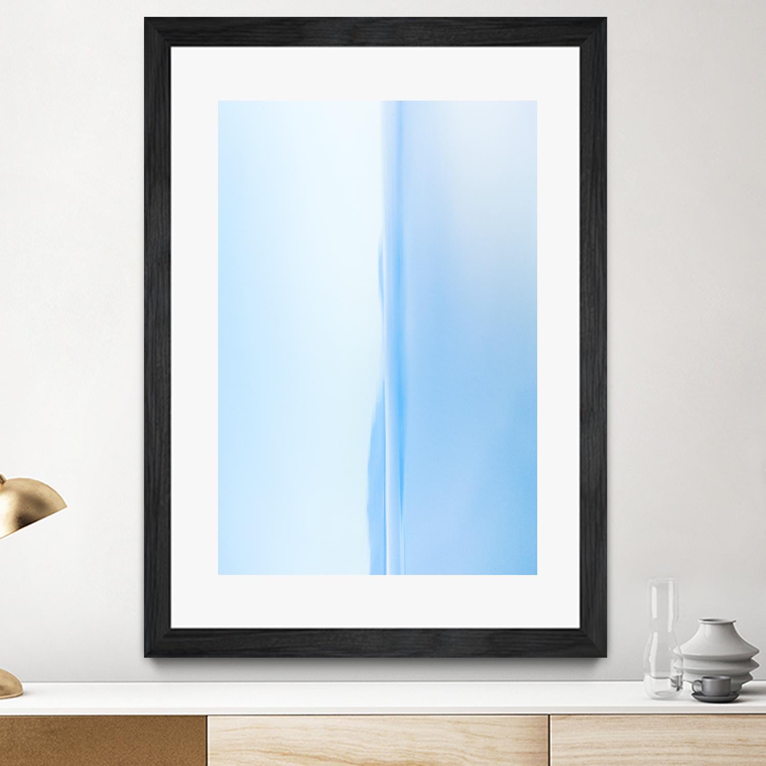Daydreaming in Blue by Melissa McClain on GIANT ART - blue abstract