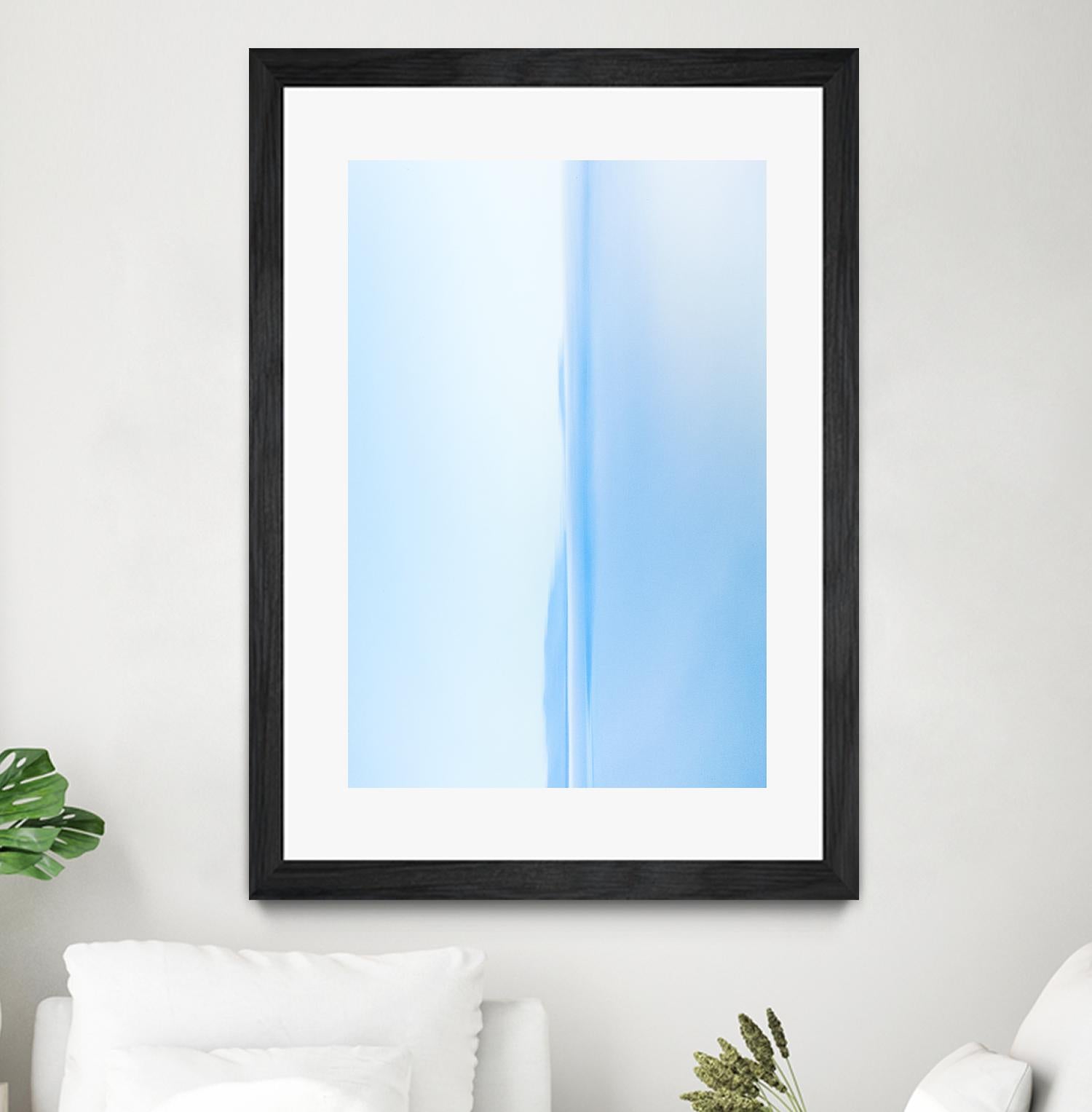 Daydreaming in Blue by Melissa McClain on GIANT ART - blue abstract