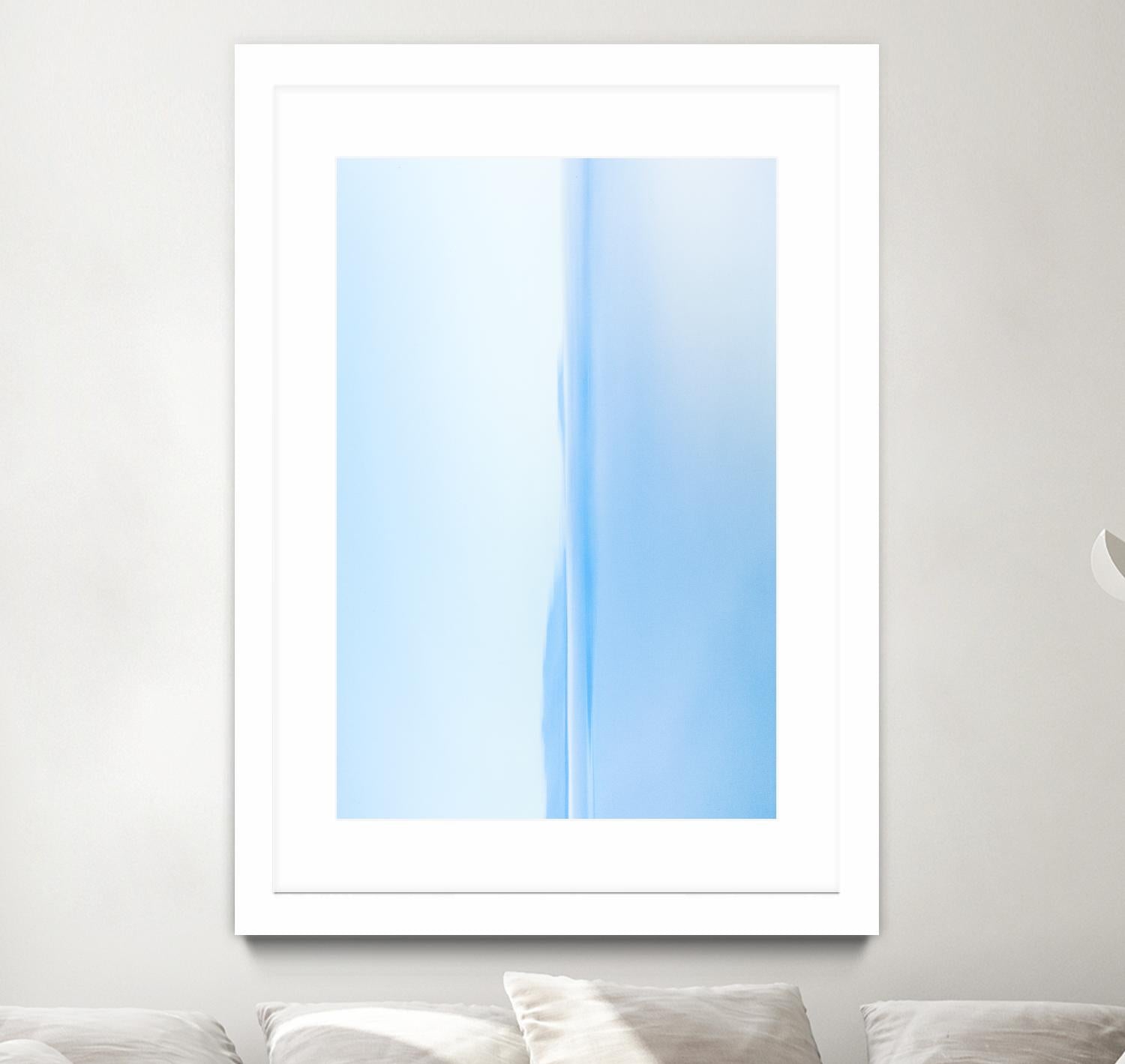 Daydreaming in Blue by Melissa McClain on GIANT ART - blue abstract