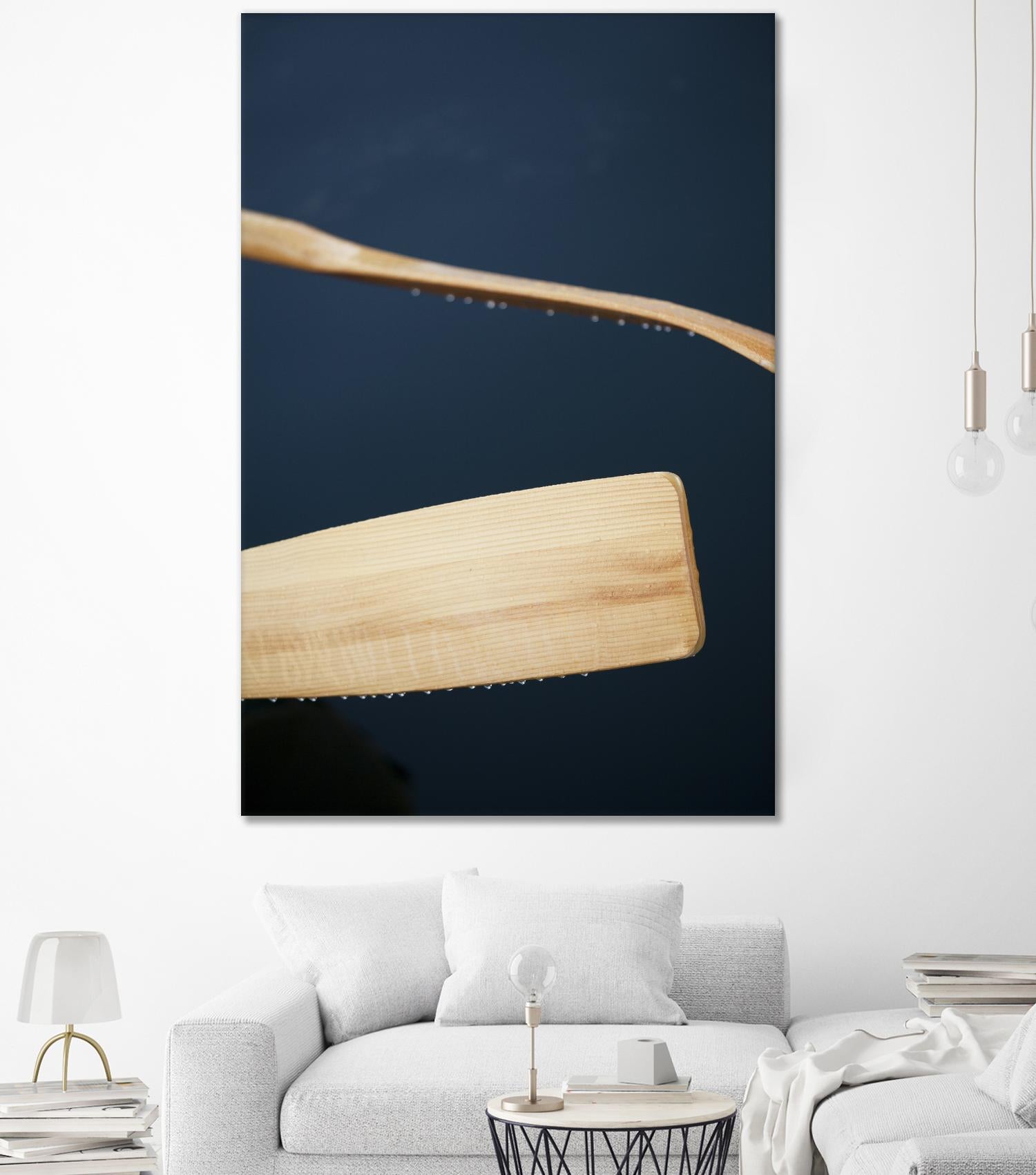 Paddles II by Melissa McClain on GIANT ART - beige photo art