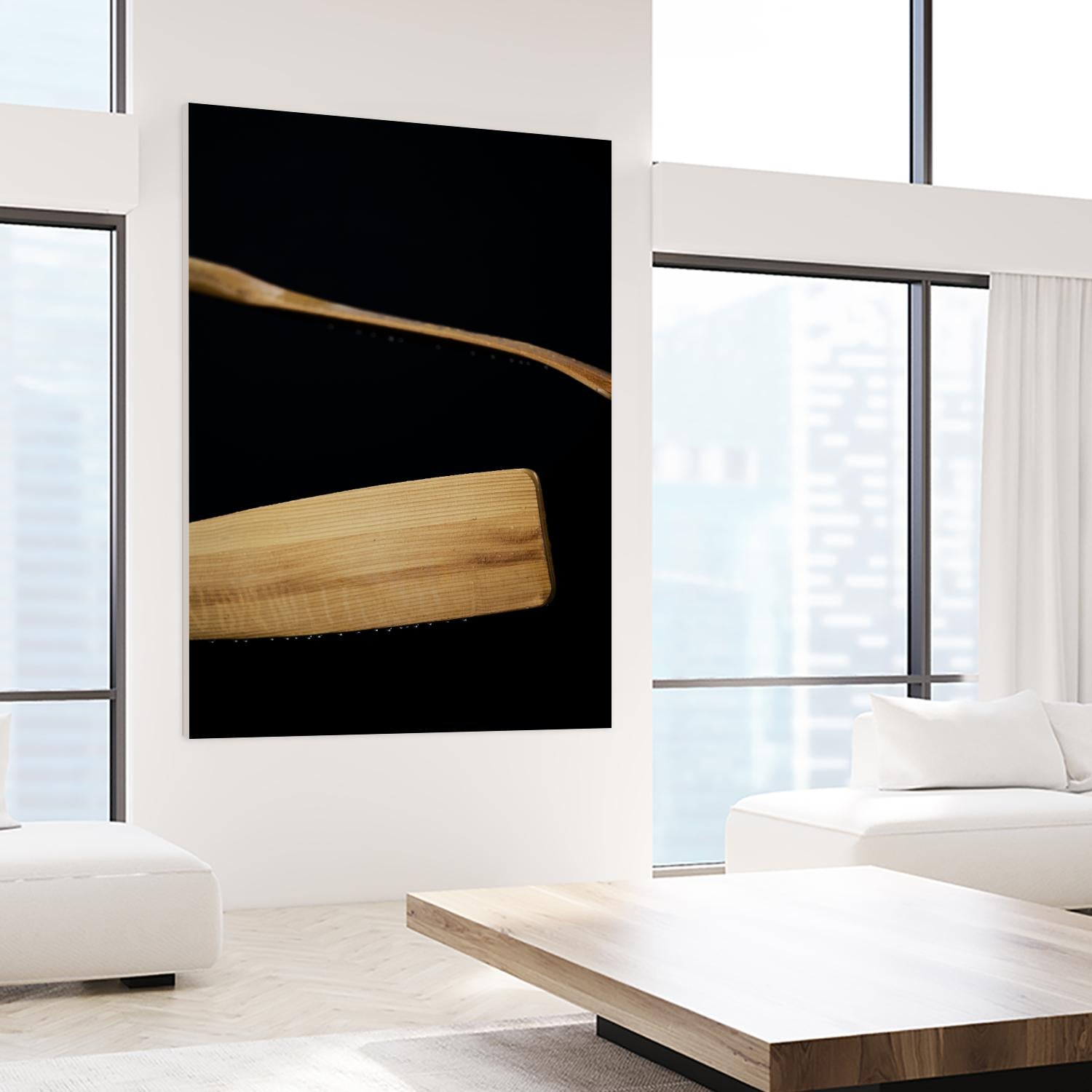 Paddles III by Melissa McClain on GIANT ART - beige photo art