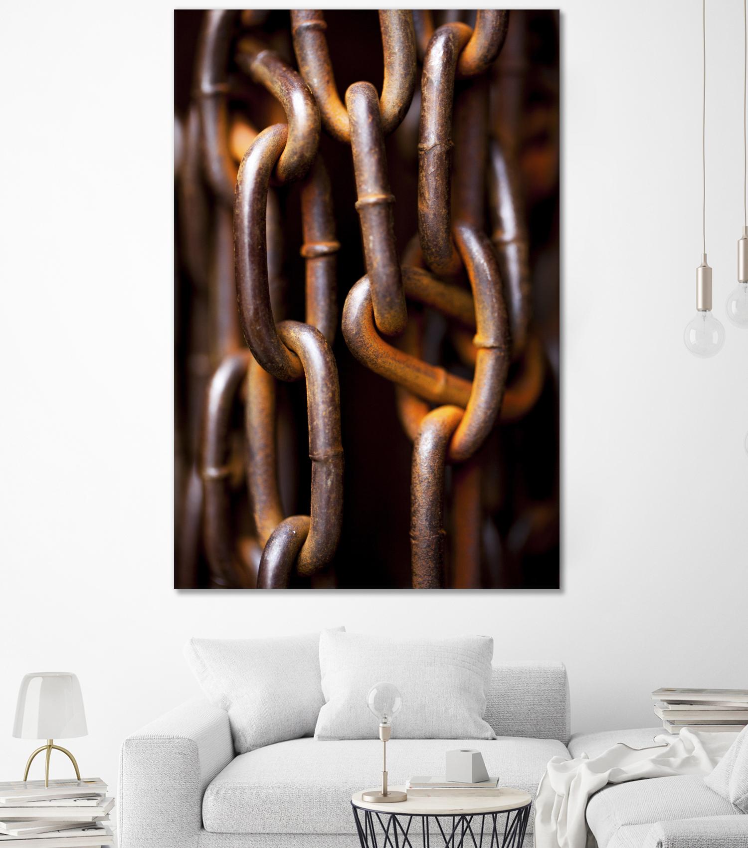 In Chains by Melissa McClain on GIANT ART - rust photo art
