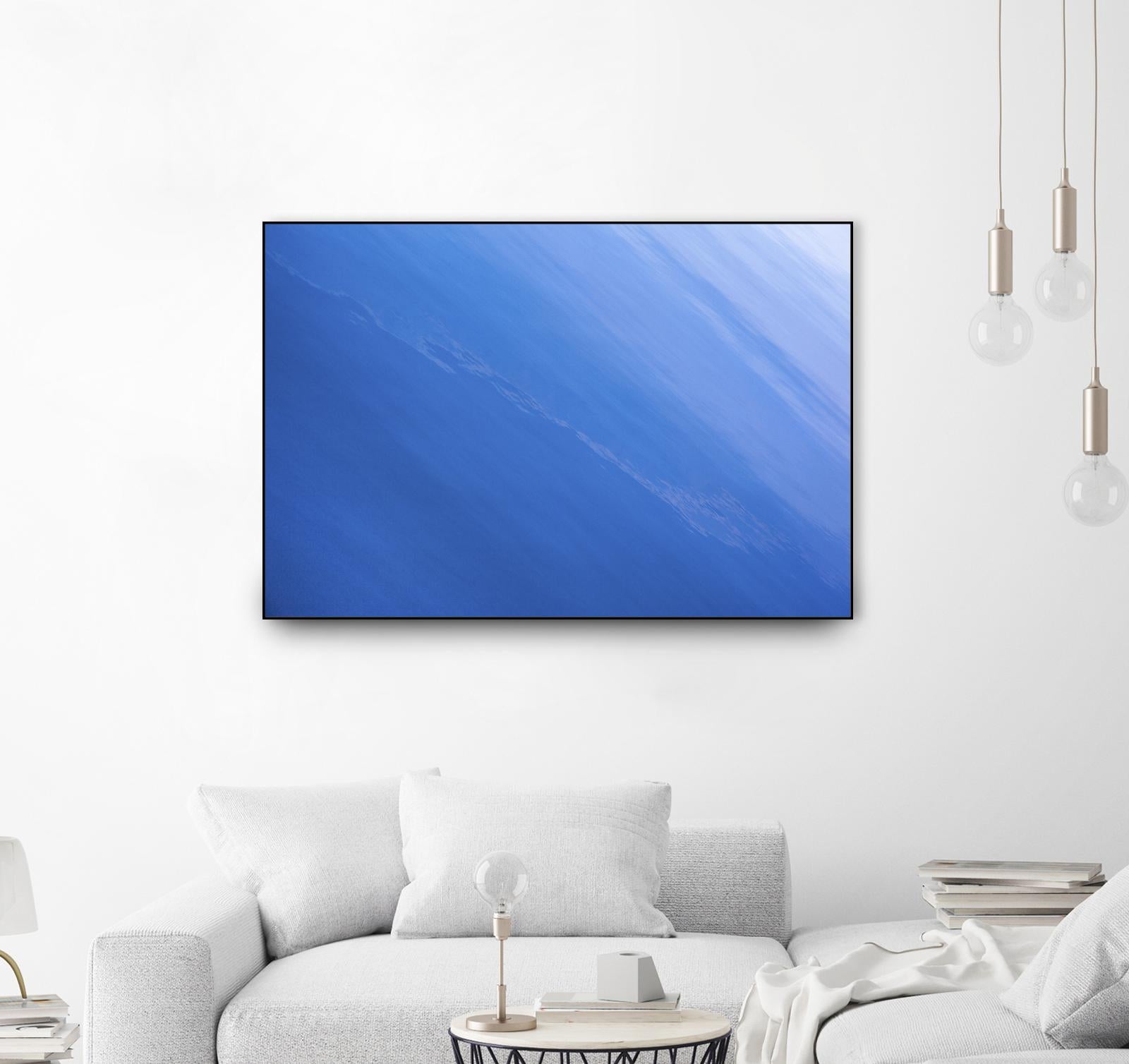 Sea of Blue by Melissa McClain on GIANT ART - blue abstract