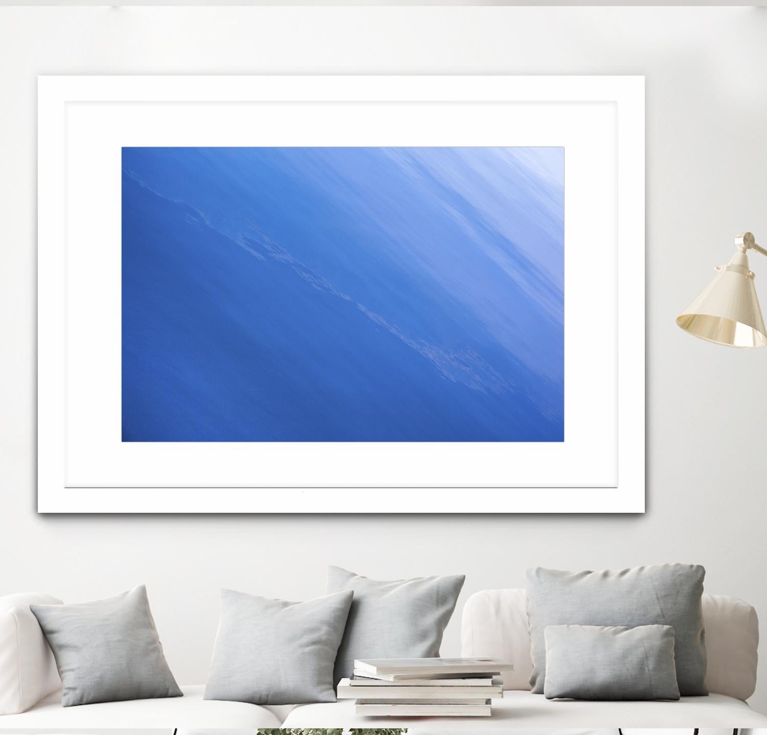 Sea of Blue by Melissa McClain on GIANT ART - blue abstract