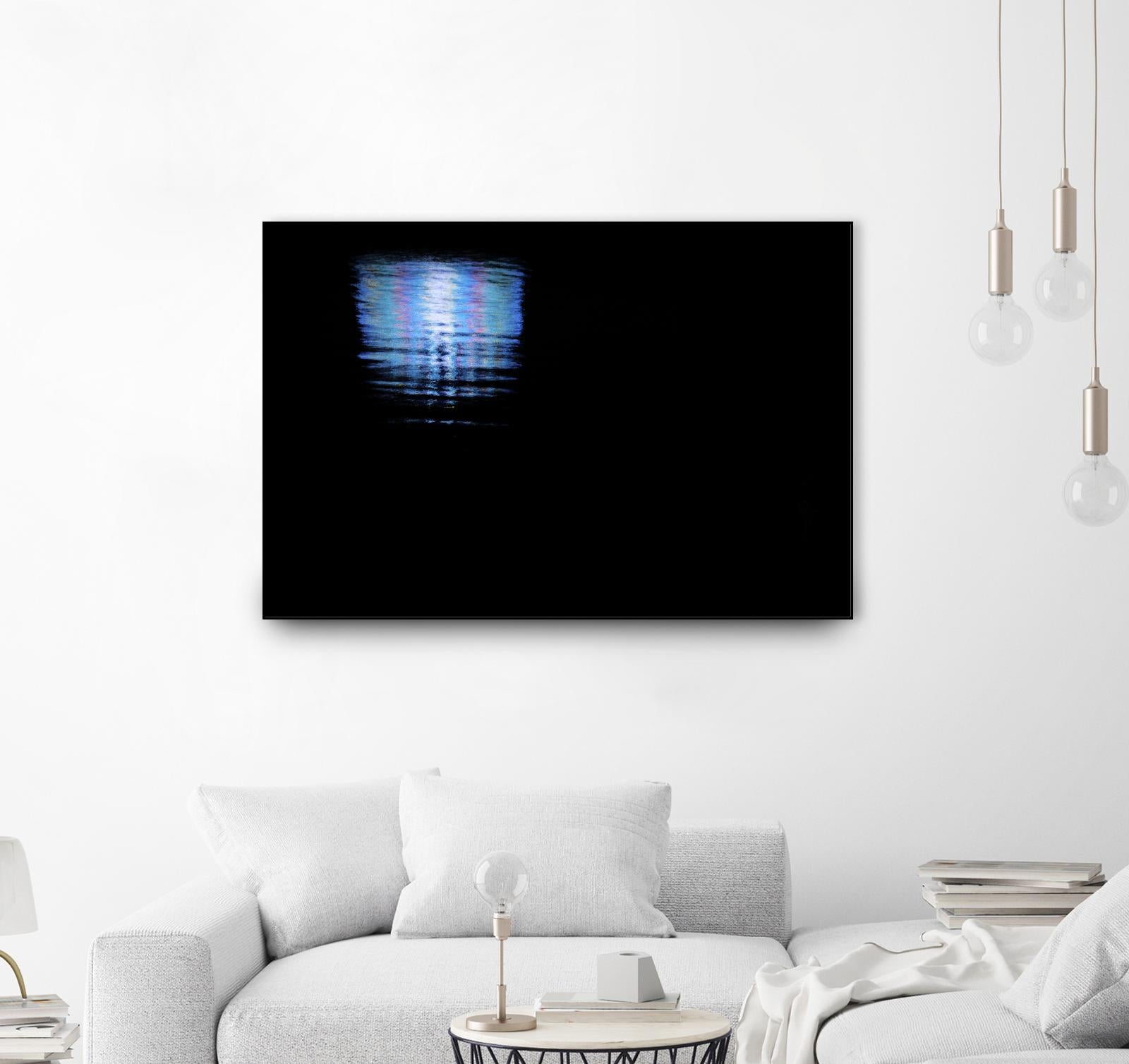 Midnight Blue by Melissa McClain on GIANT ART - blue abstract