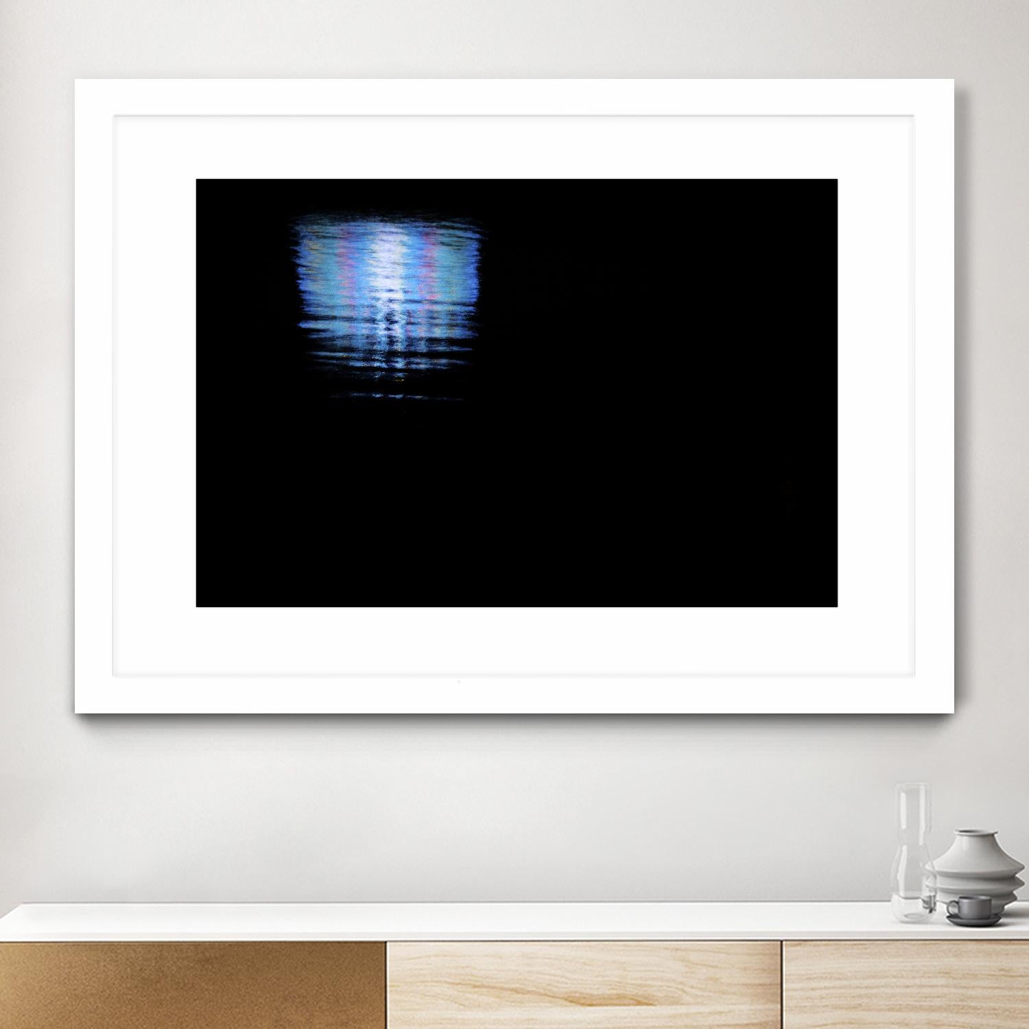 Midnight Blue by Melissa McClain on GIANT ART - blue abstract