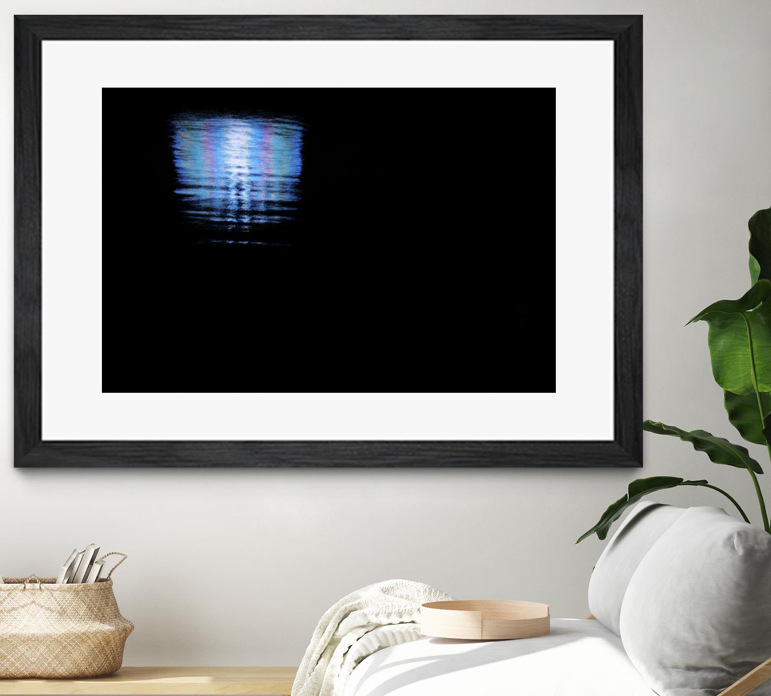 Midnight Blue by Melissa McClain on GIANT ART - blue abstract