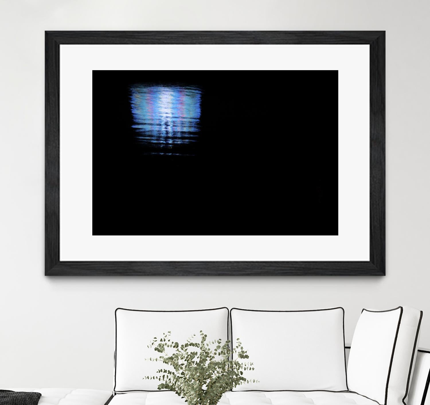 Midnight Blue by Melissa McClain on GIANT ART - blue abstract