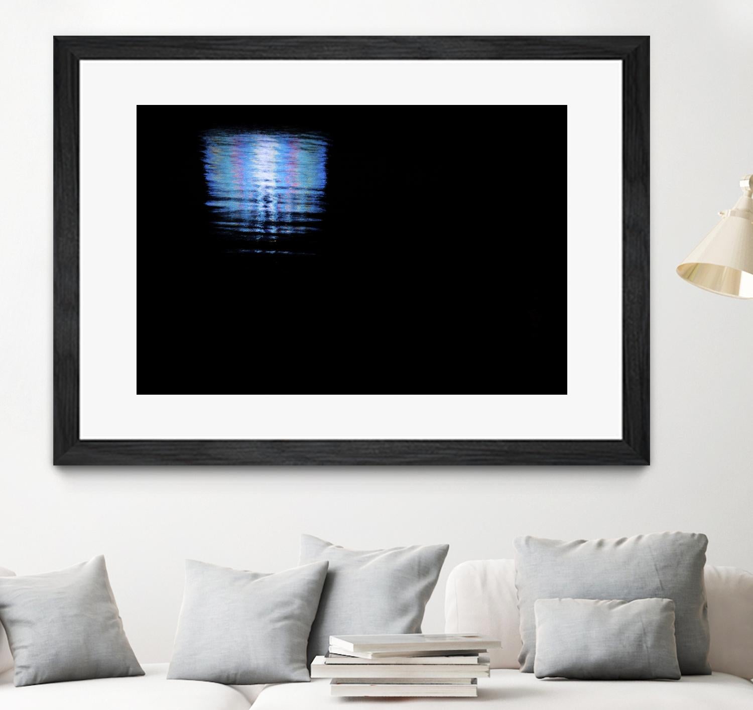 Midnight Blue by Melissa McClain on GIANT ART - blue abstract