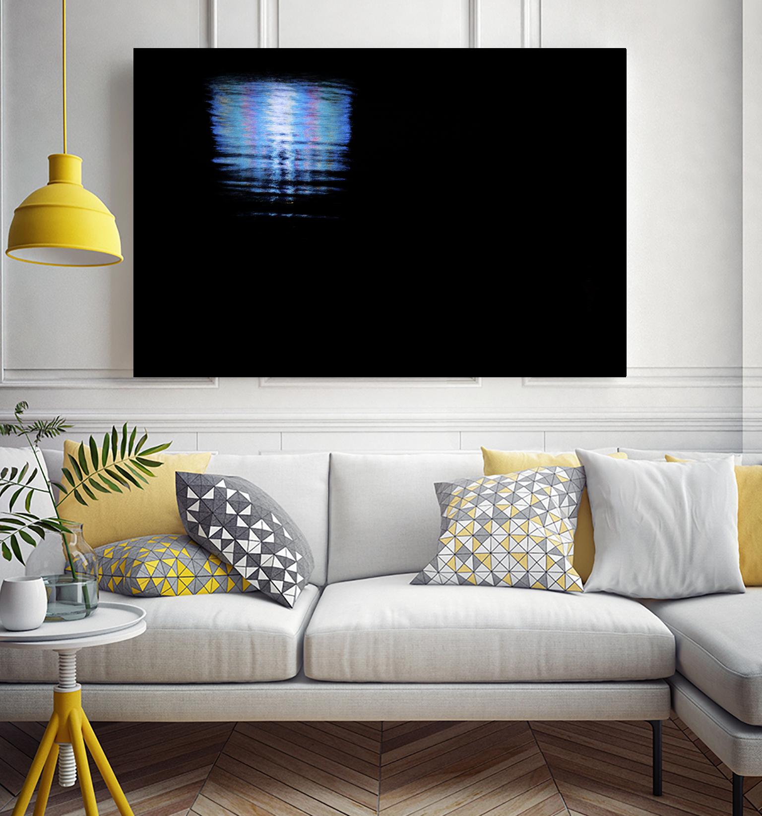 Midnight Blue by Melissa McClain on GIANT ART - blue abstract