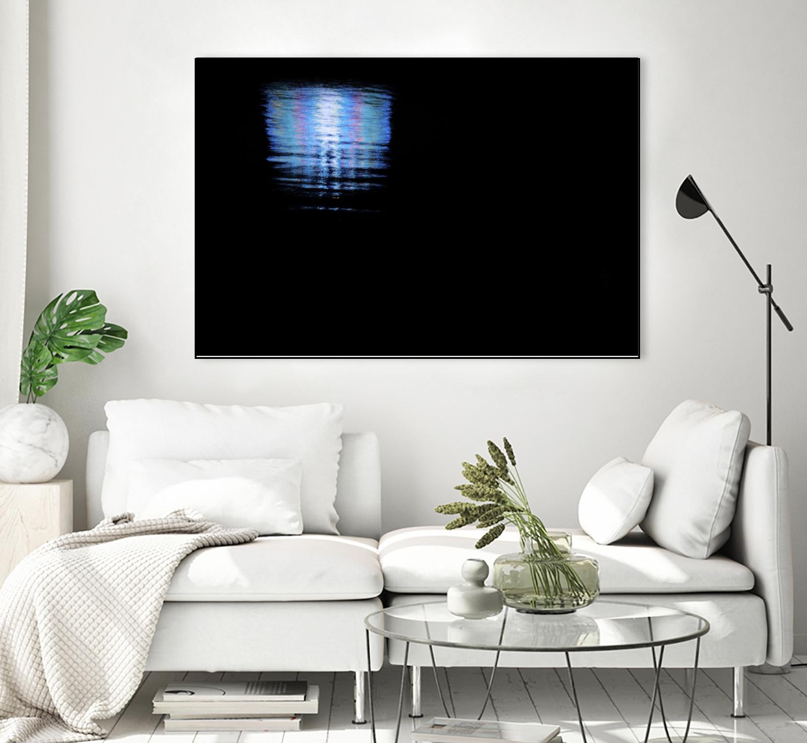 Midnight Blue by Melissa McClain on GIANT ART - blue abstract